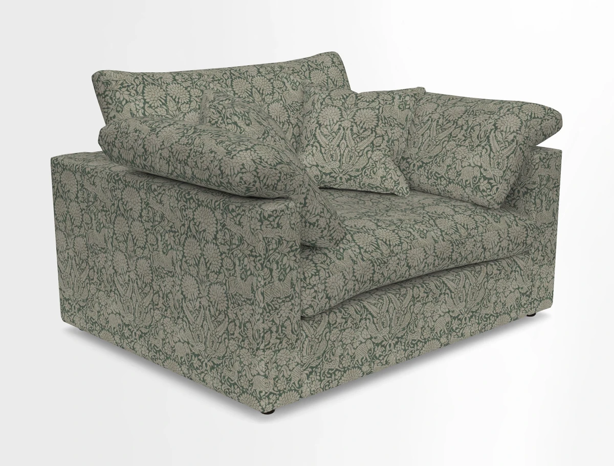 Big Softie Straight Arm Snuggler in Two Tone Plain Biscuit