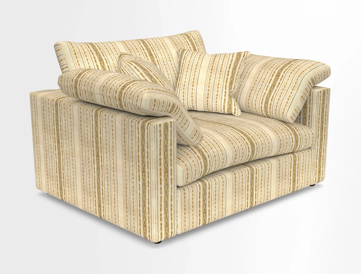 Big Softie Straight Arm Snuggler in Two Tone Plain Biscuit