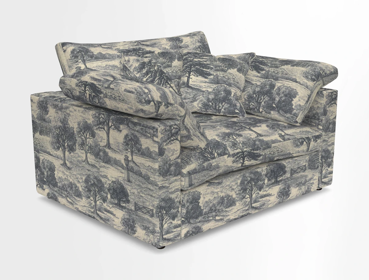 Big Softie Straight Arm Snuggler in Two Tone Plain Biscuit