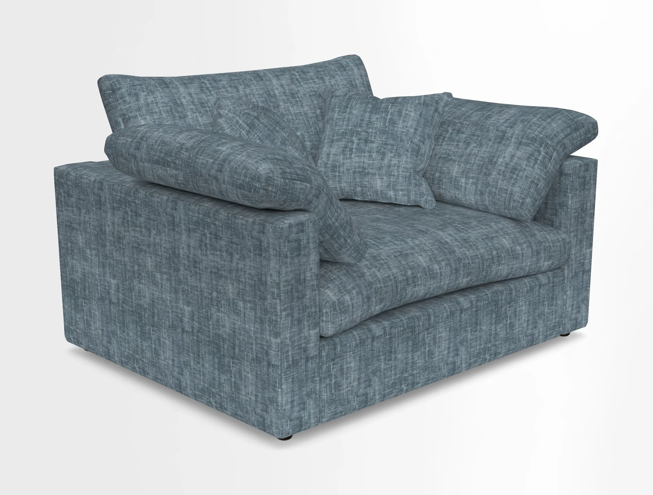 Big Softie Straight Arm Snuggler in Two Tone Plain Biscuit