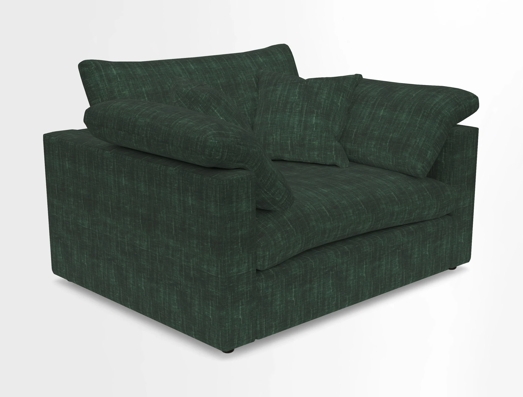 Big Softie Straight Arm Snuggler in Two Tone Plain Biscuit