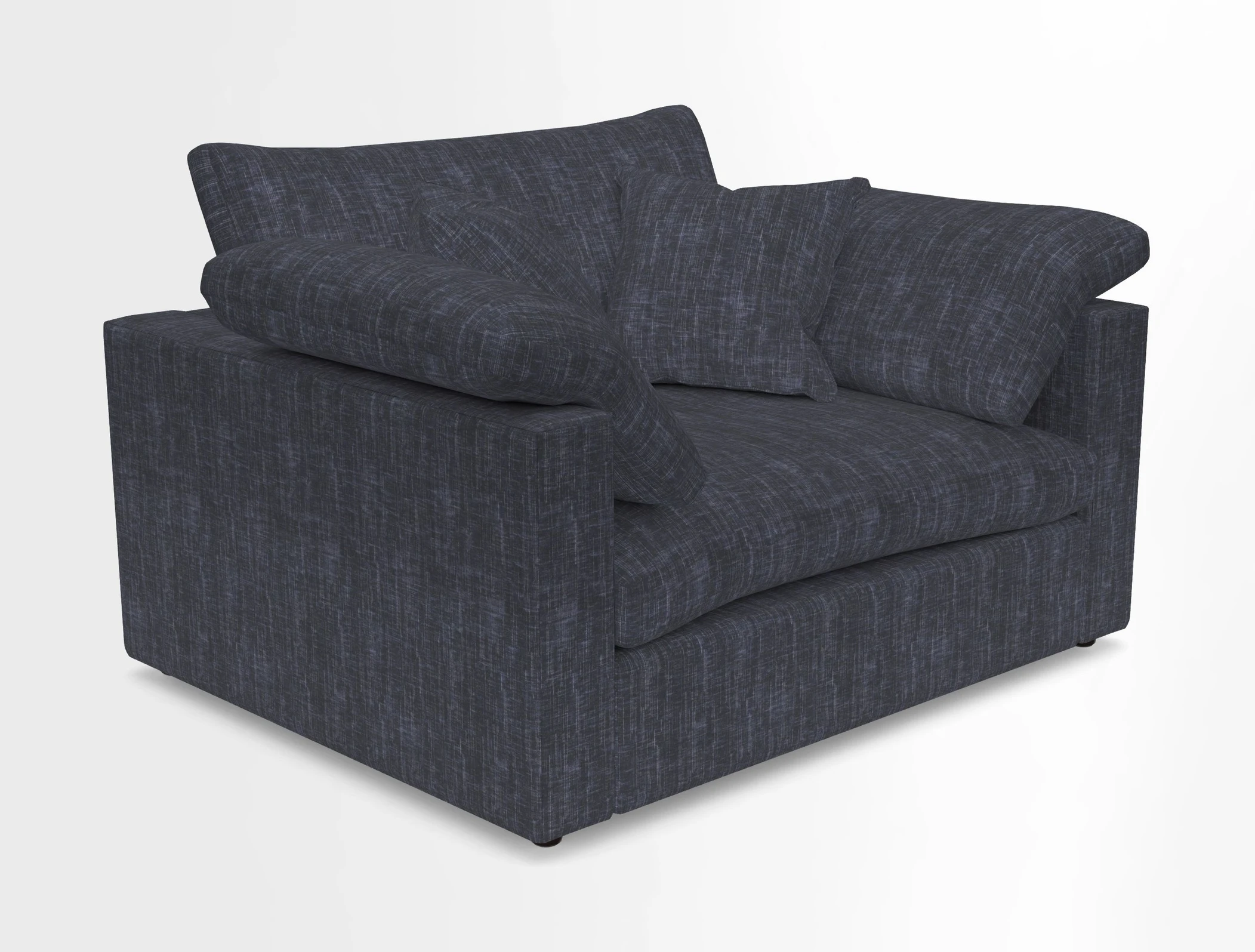 Big Softie Straight Arm Snuggler in Two Tone Plain Biscuit