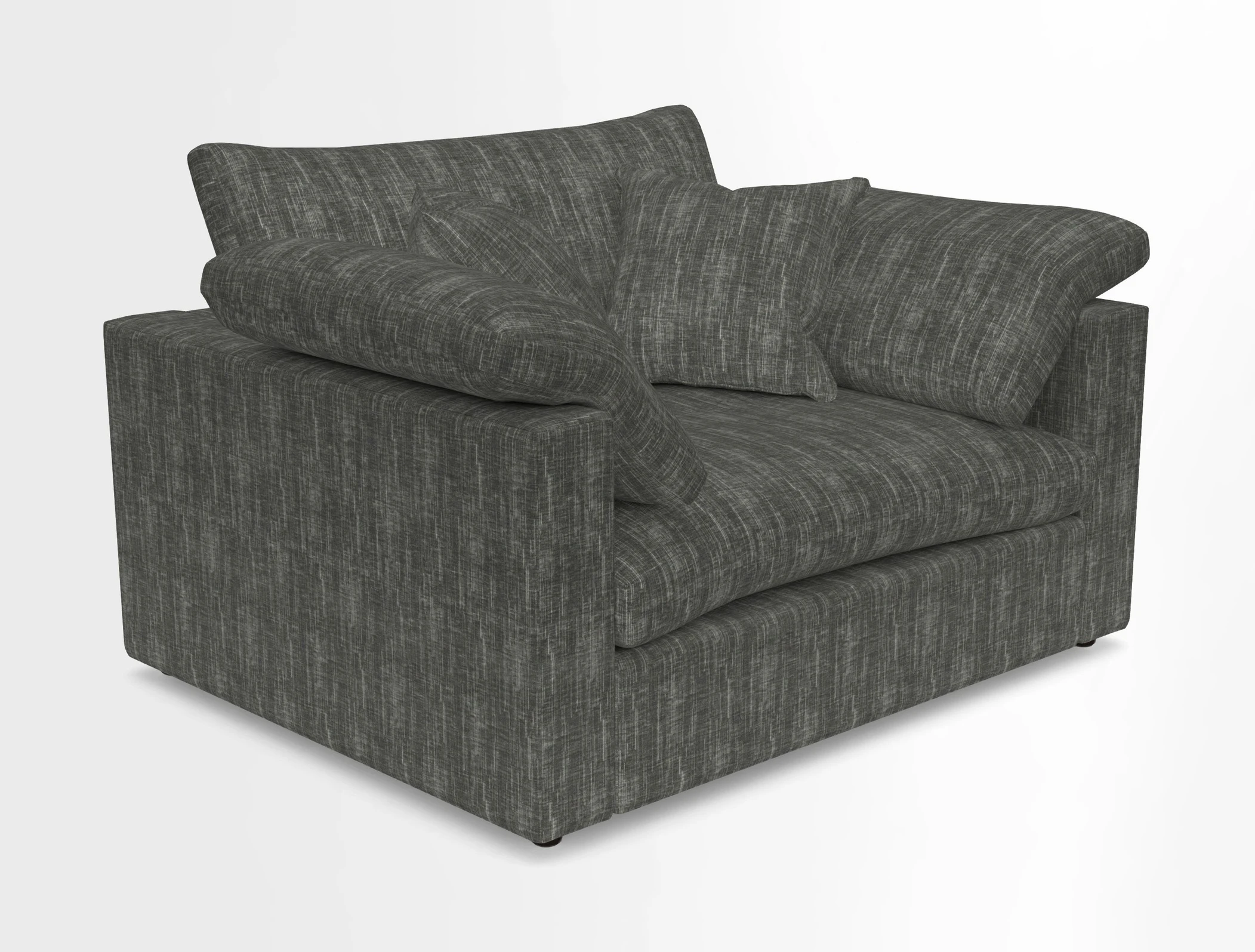 Big Softie Straight Arm Snuggler in Two Tone Plain Biscuit