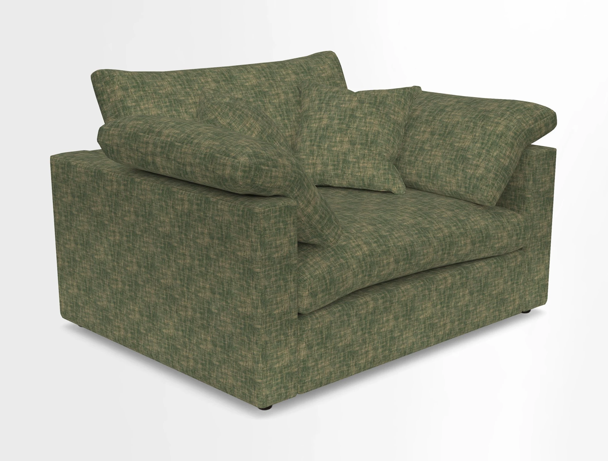 Big Softie Straight Arm Snuggler in Two Tone Plain Biscuit