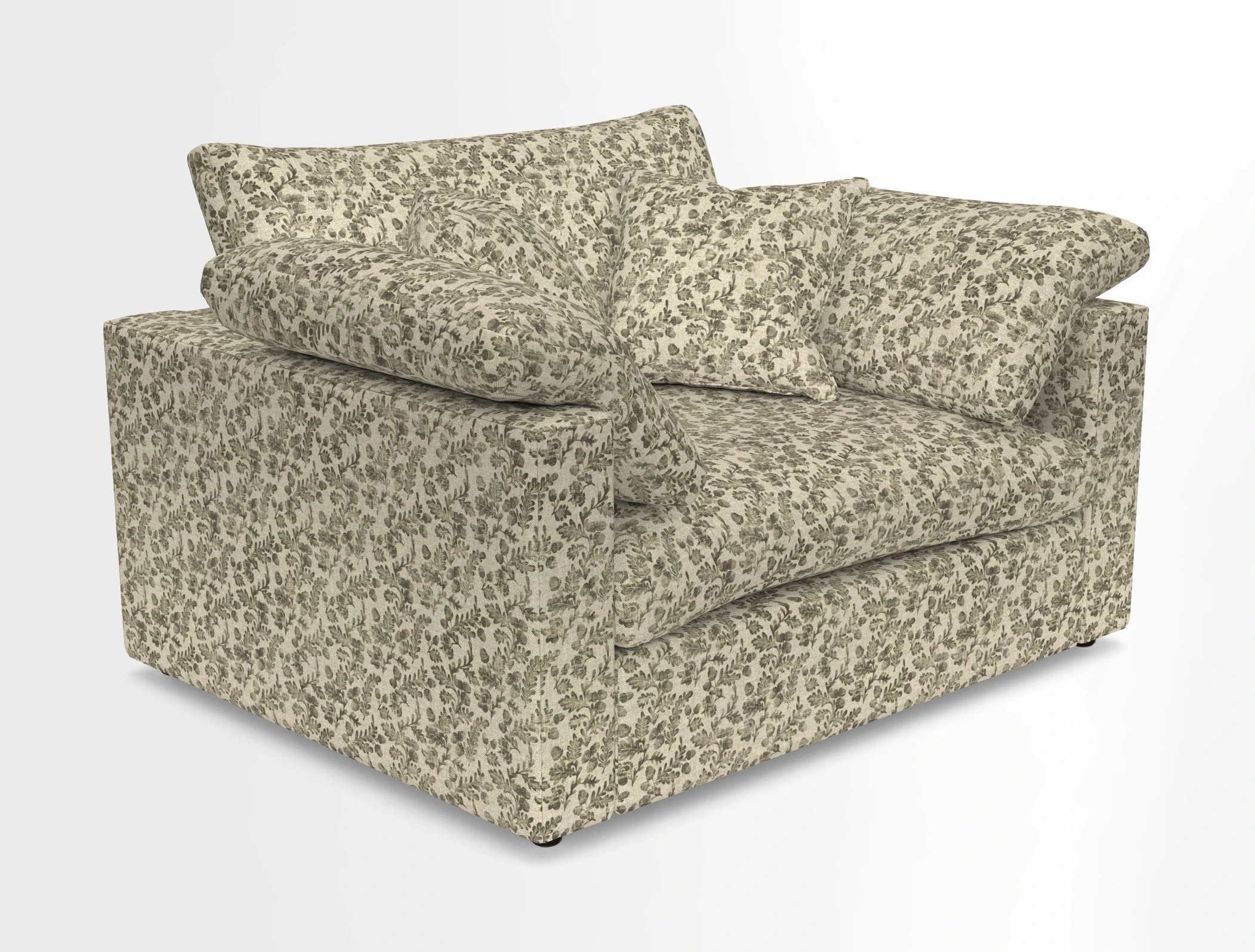 Big Softie Straight Arm Snuggler in Two Tone Plain Biscuit