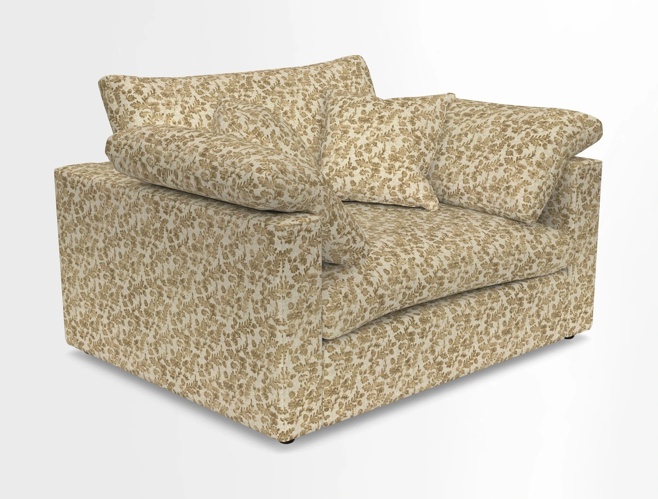 Big Softie Straight Arm Snuggler in Two Tone Plain Biscuit