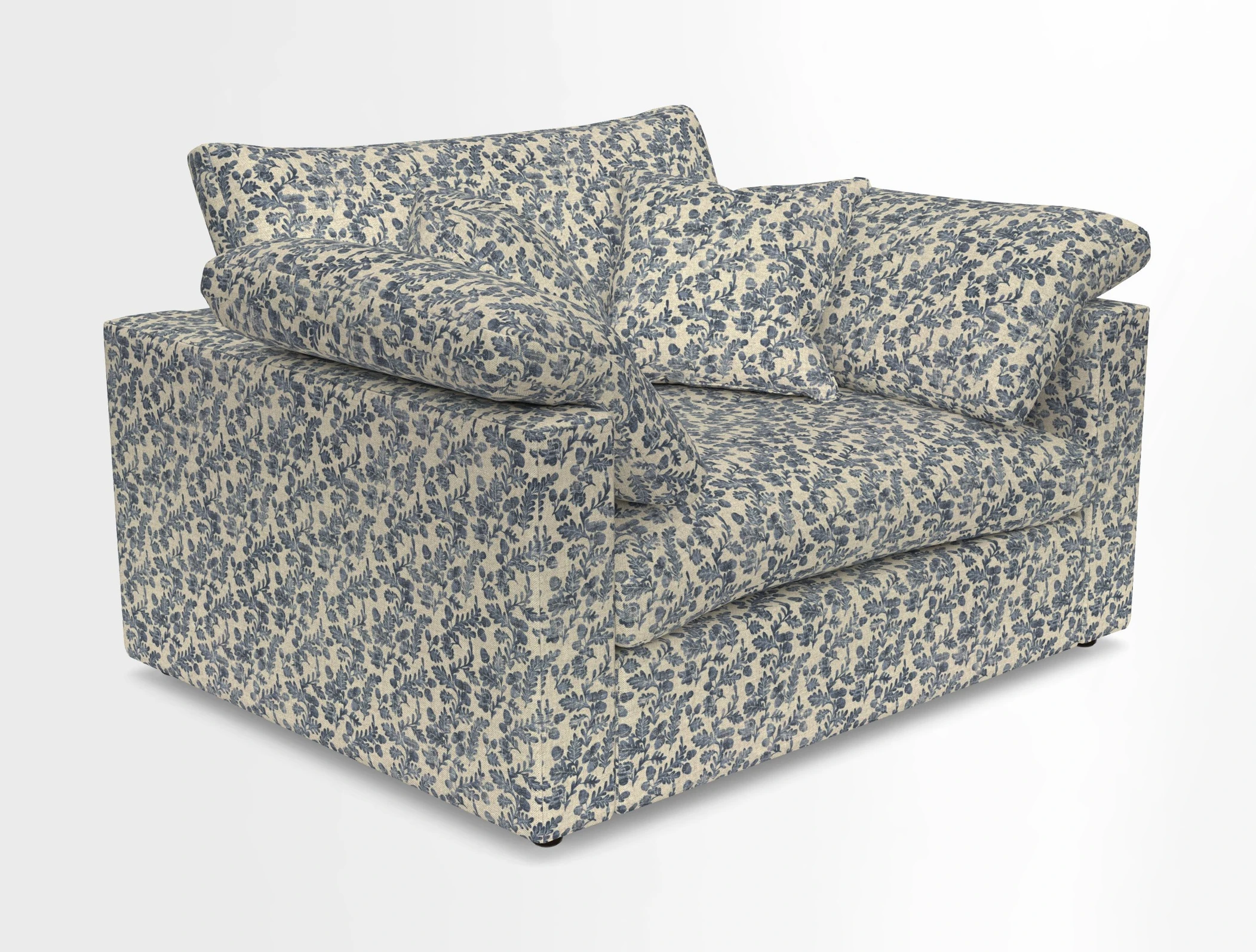 Big Softie Straight Arm Snuggler in Two Tone Plain Biscuit