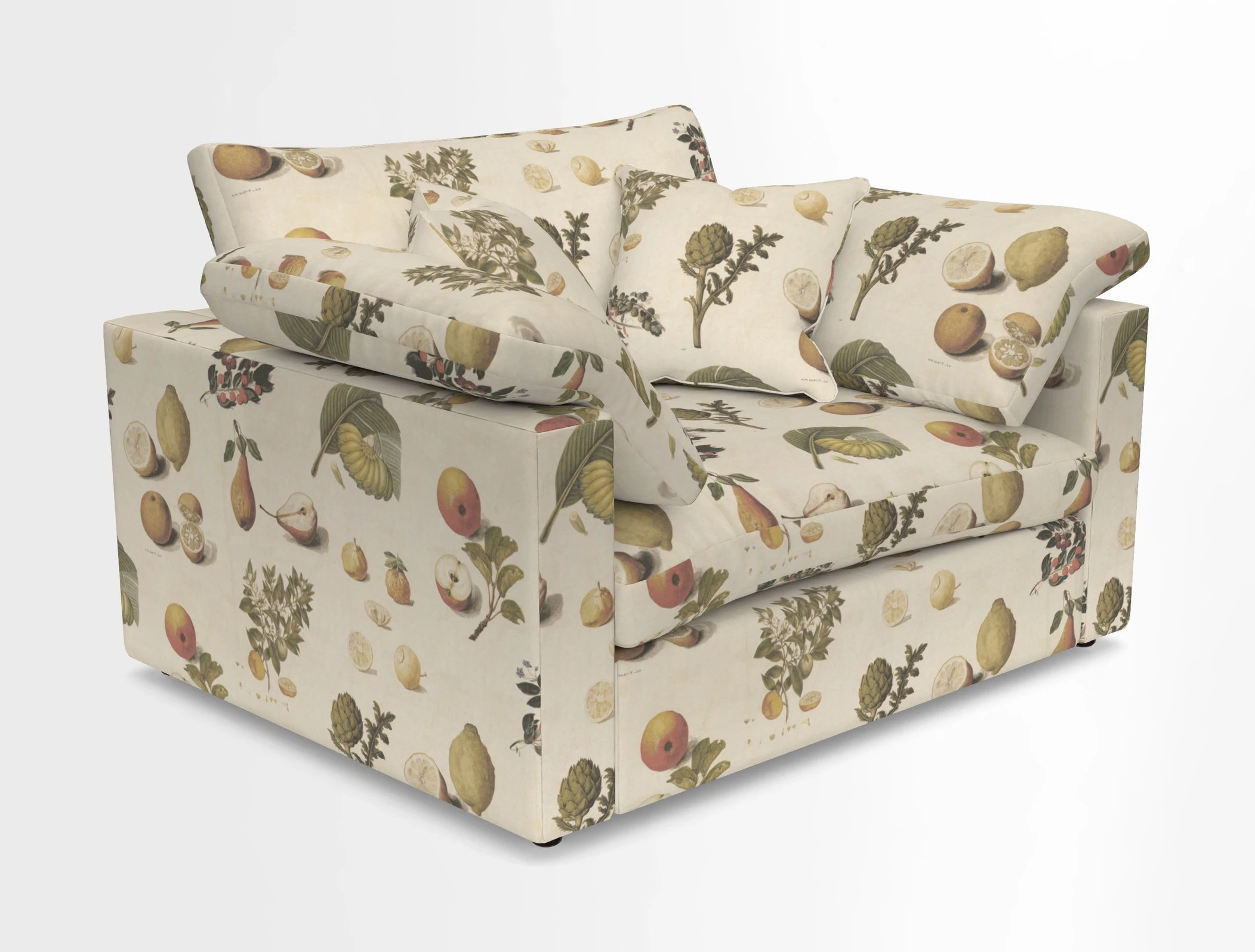 Big Softie Straight Arm Snuggler in Two Tone Plain Biscuit