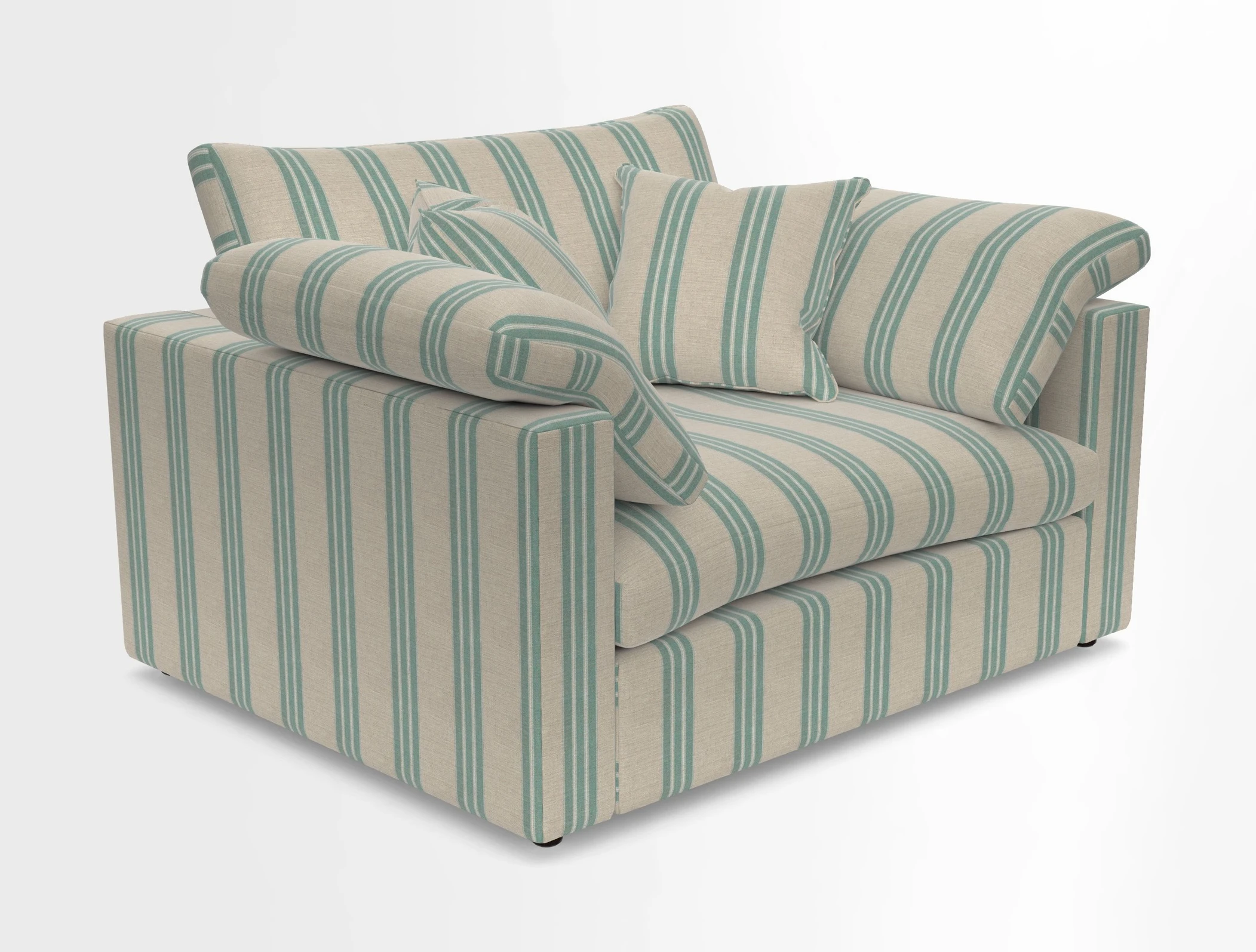 Big Softie Straight Arm Snuggler in Two Tone Plain Biscuit