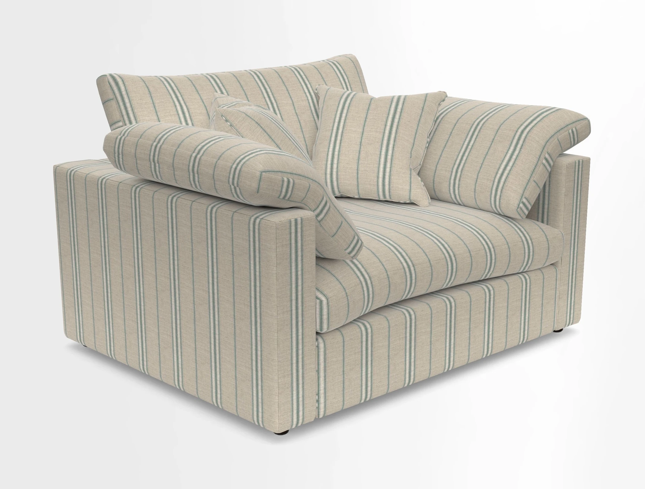 Big Softie Straight Arm Snuggler in Two Tone Plain Biscuit