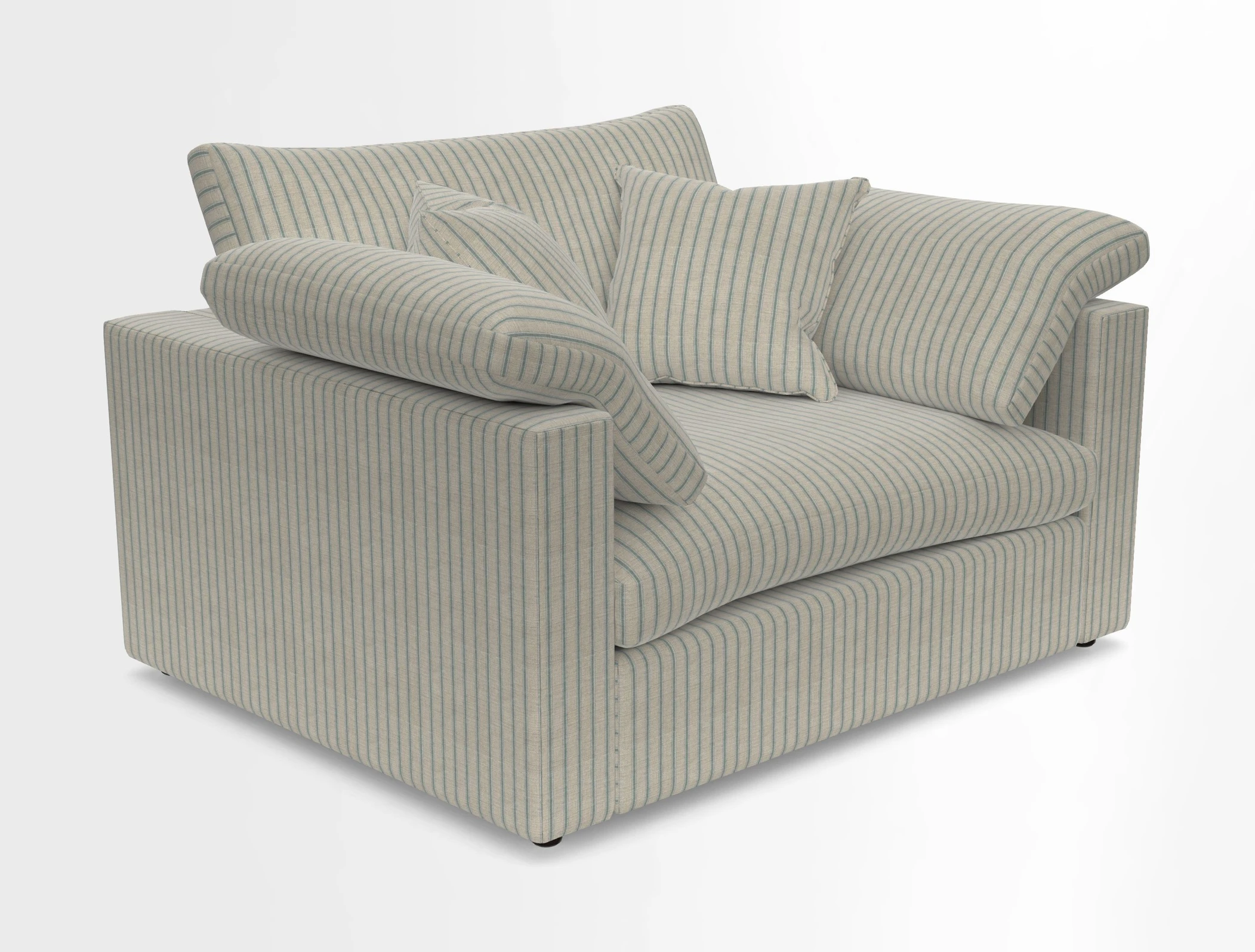 Big Softie Straight Arm Snuggler in Two Tone Plain Biscuit