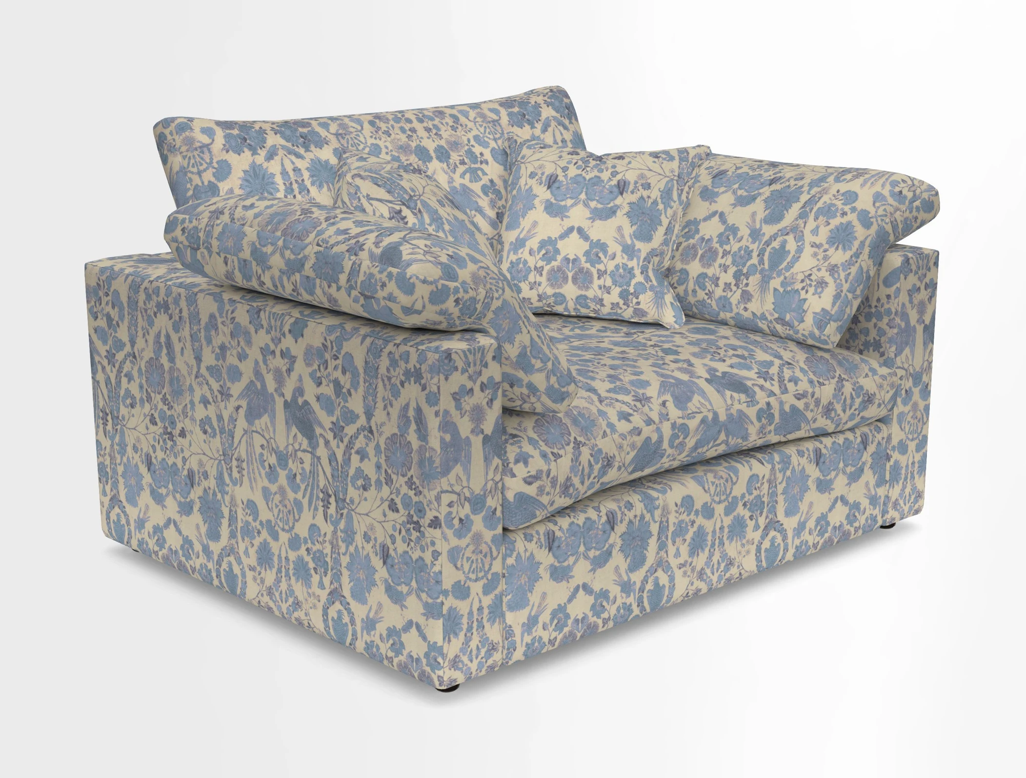 Big Softie Straight Arm Snuggler in Two Tone Plain Biscuit