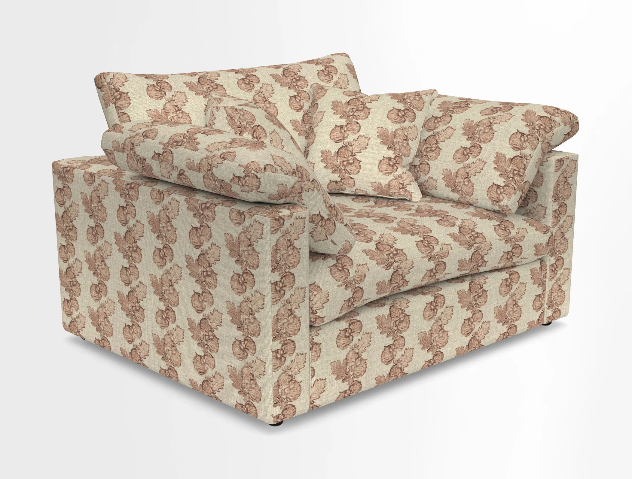 Big Softie Straight Arm Snuggler in Two Tone Plain Biscuit