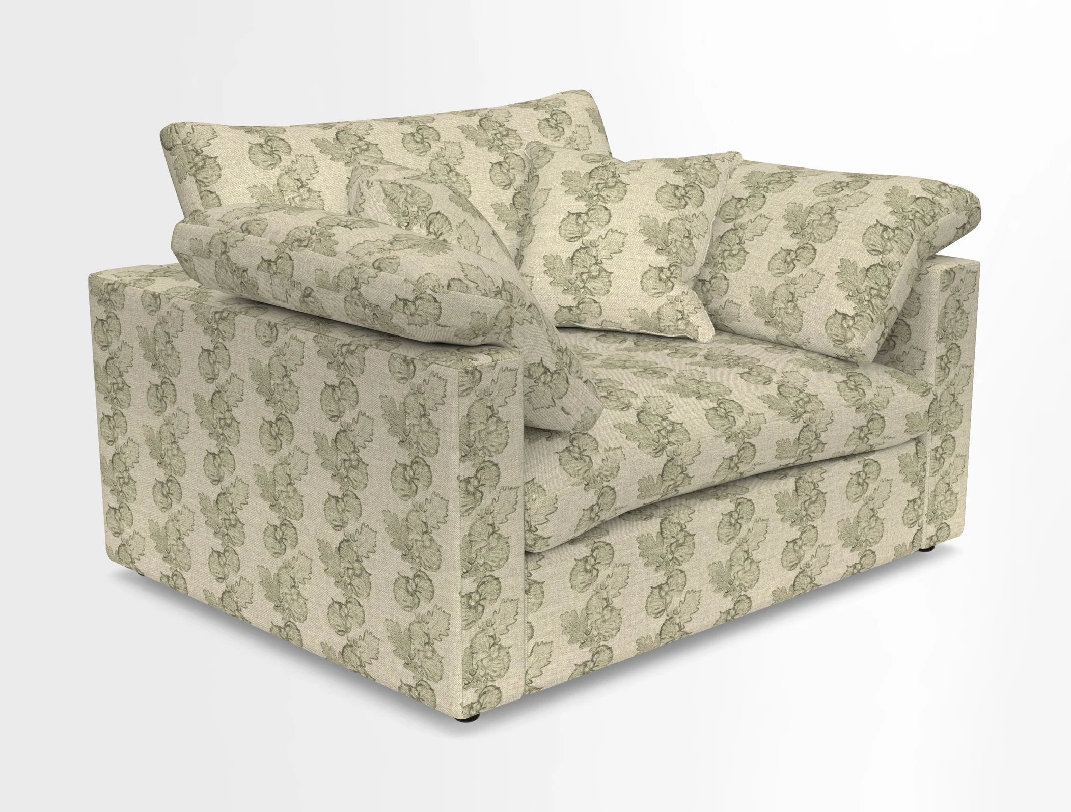 Big Softie Straight Arm Snuggler in Two Tone Plain Biscuit