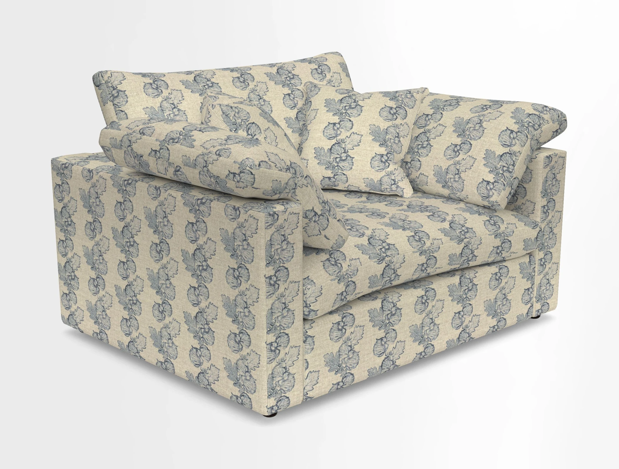 Big Softie Straight Arm Snuggler in Two Tone Plain Biscuit