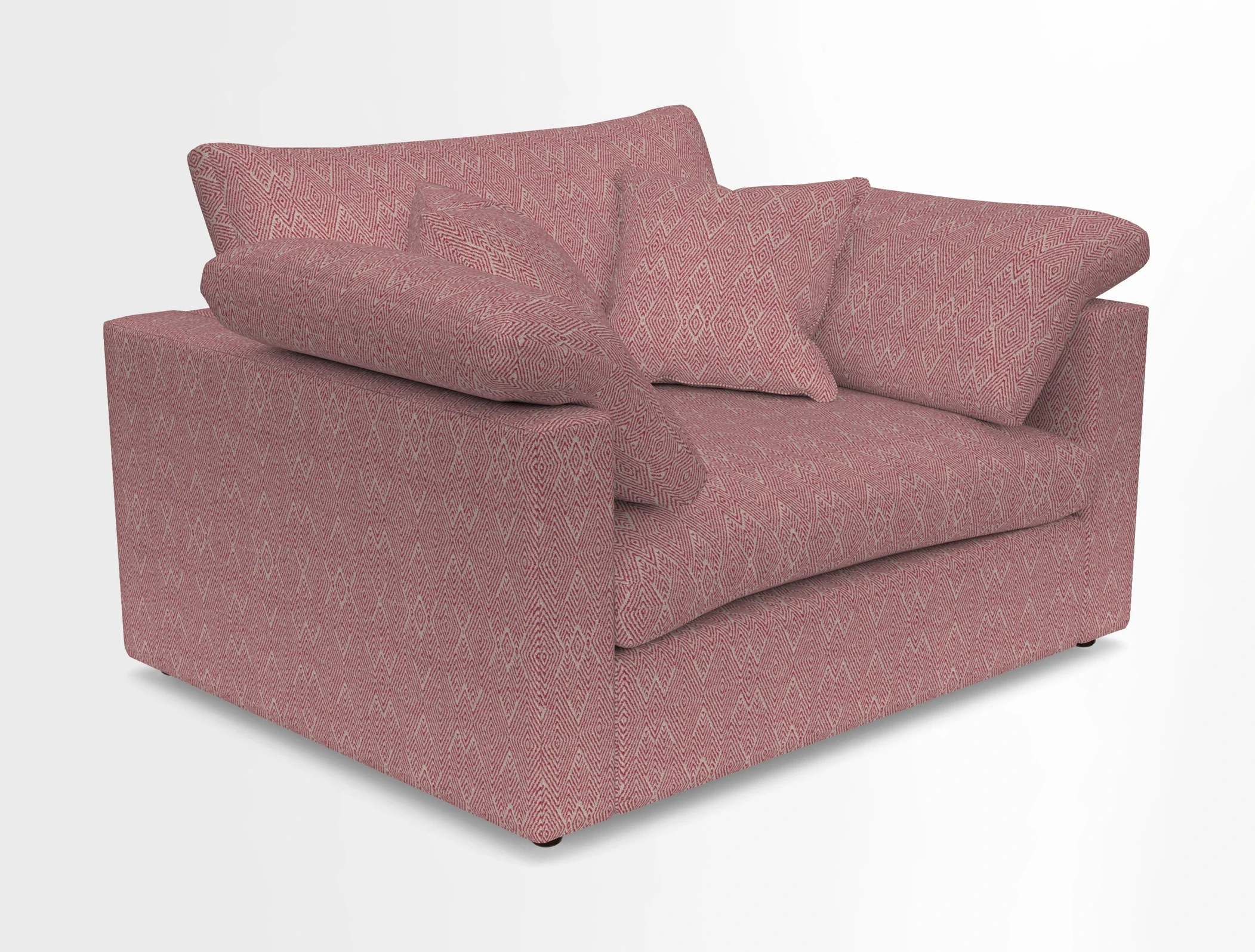 Big Softie Straight Arm Snuggler in Two Tone Plain Biscuit