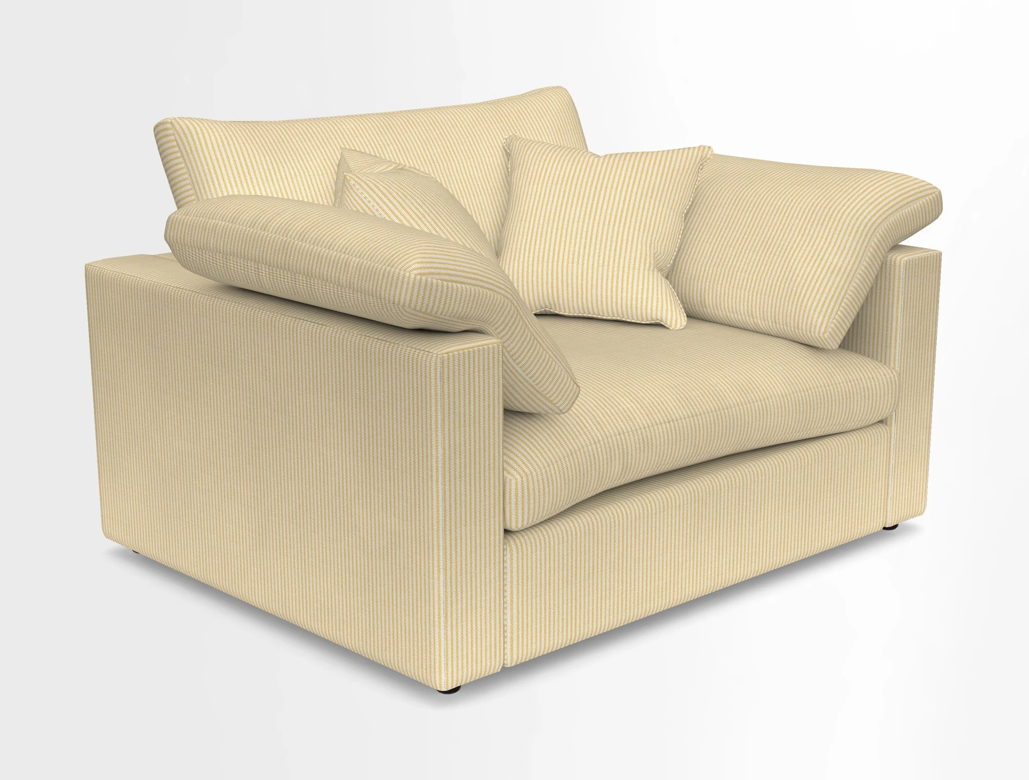 Big Softie Straight Arm Snuggler in Two Tone Plain Biscuit