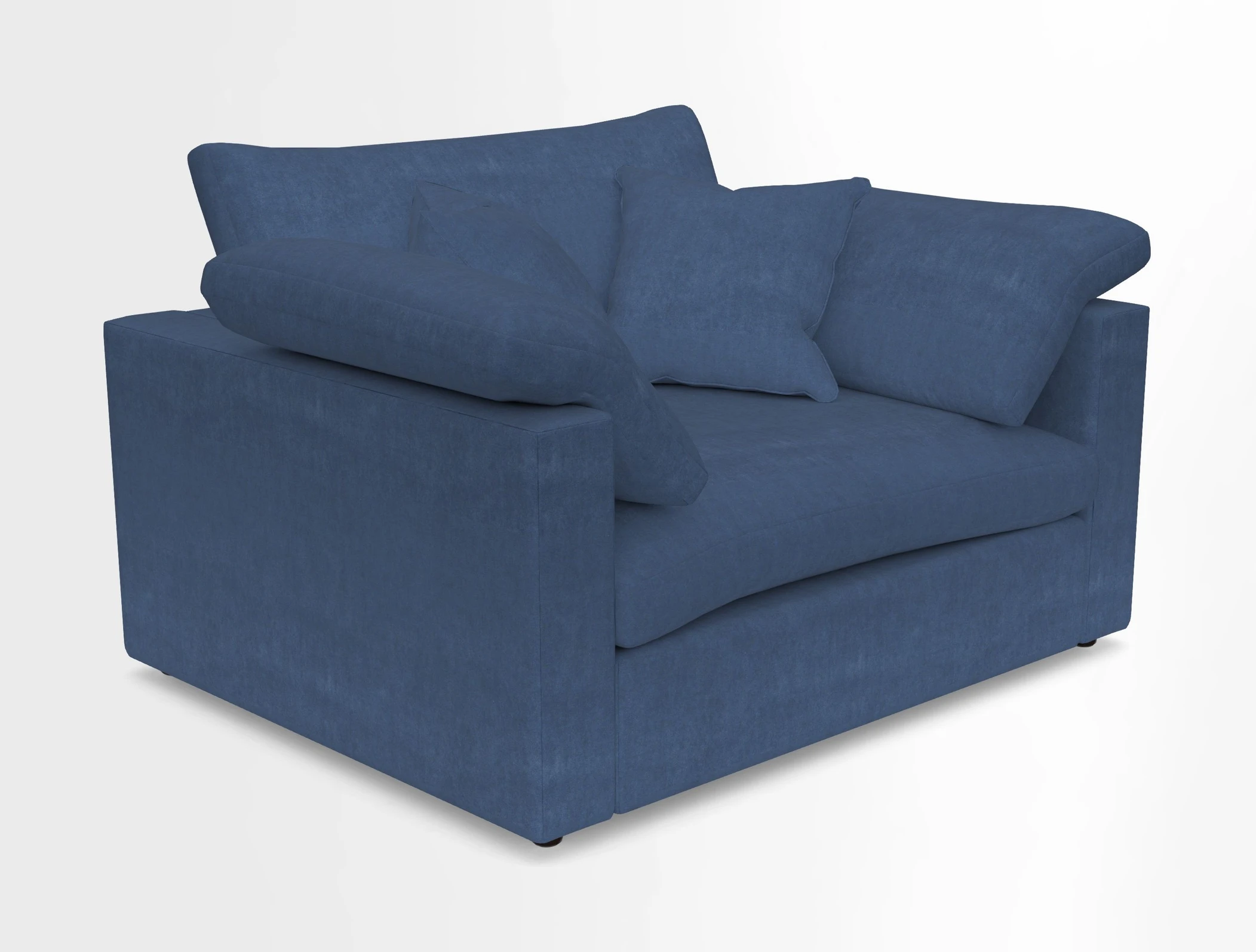 Big Softie Straight Arm Snuggler in Two Tone Plain Biscuit