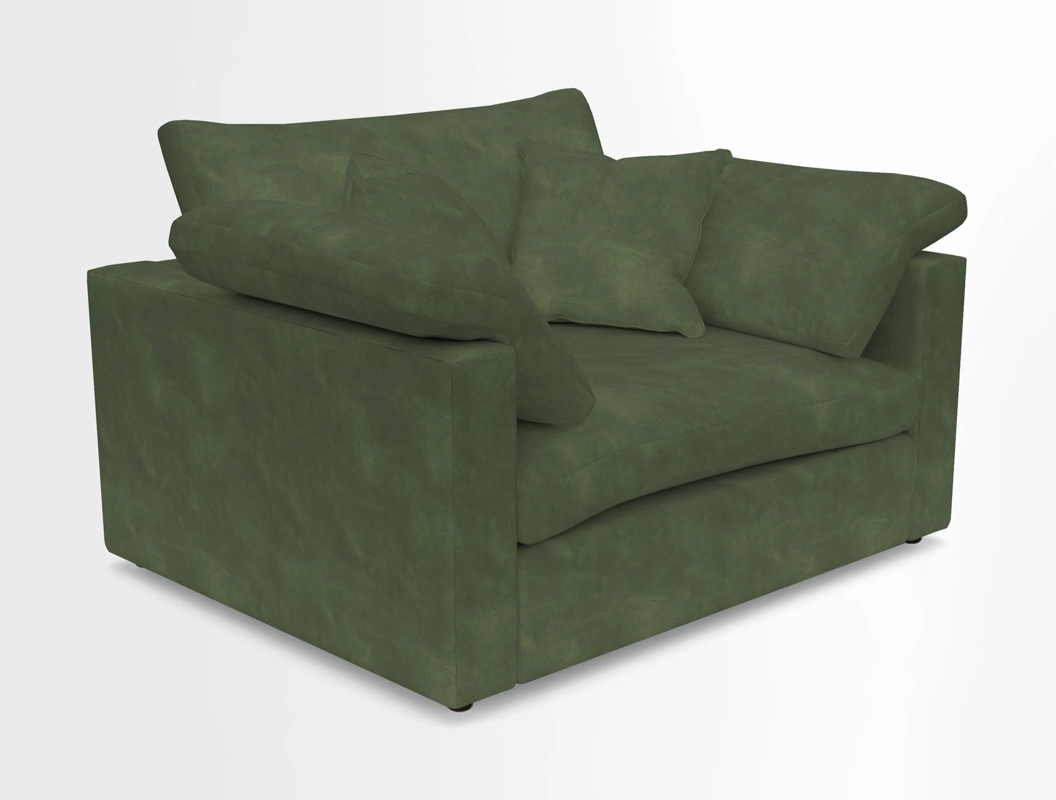 Big Softie Straight Arm Snuggler in Two Tone Plain Biscuit