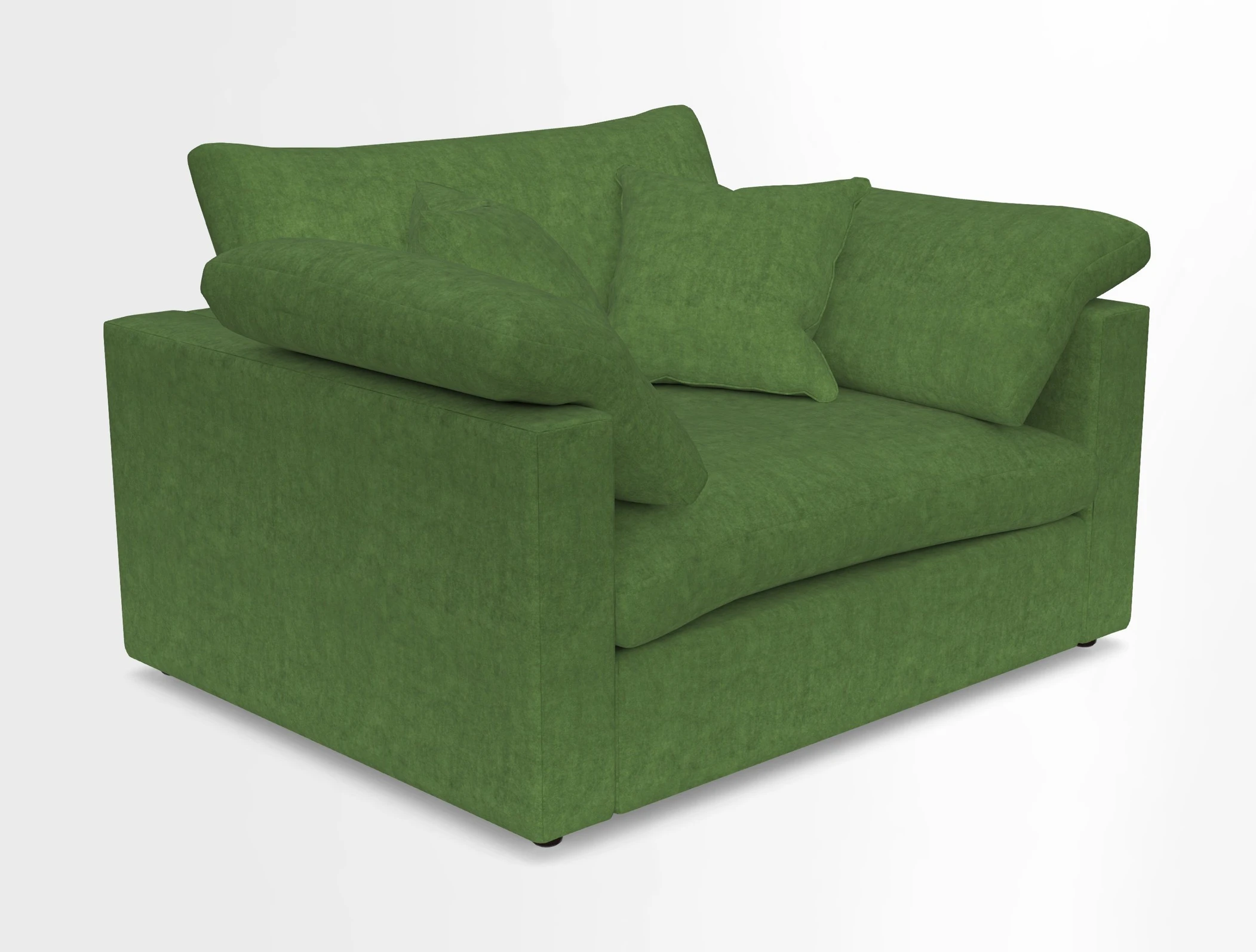 Big Softie Straight Arm Snuggler in Two Tone Plain Biscuit
