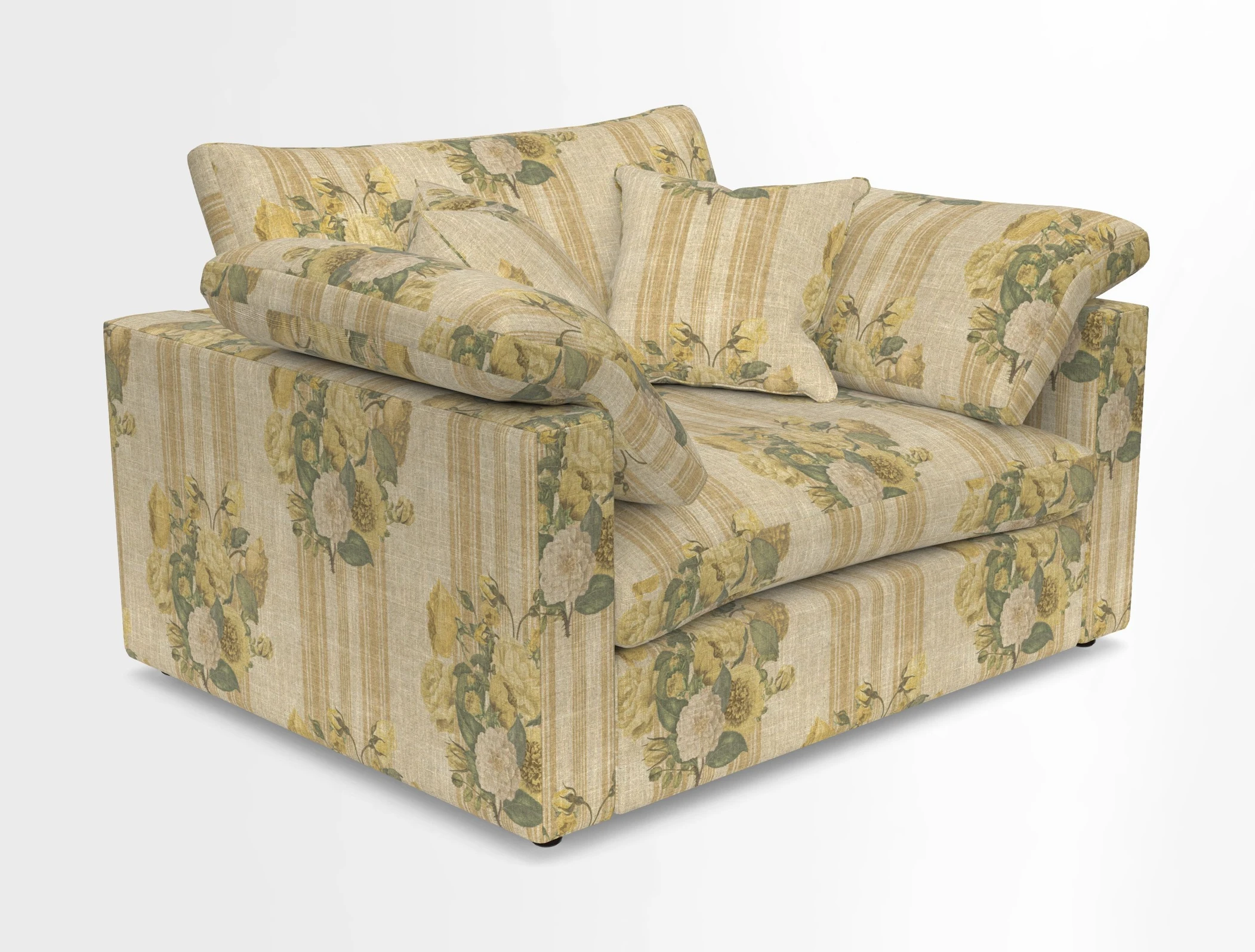 Big Softie Straight Arm Snuggler in Two Tone Plain Biscuit