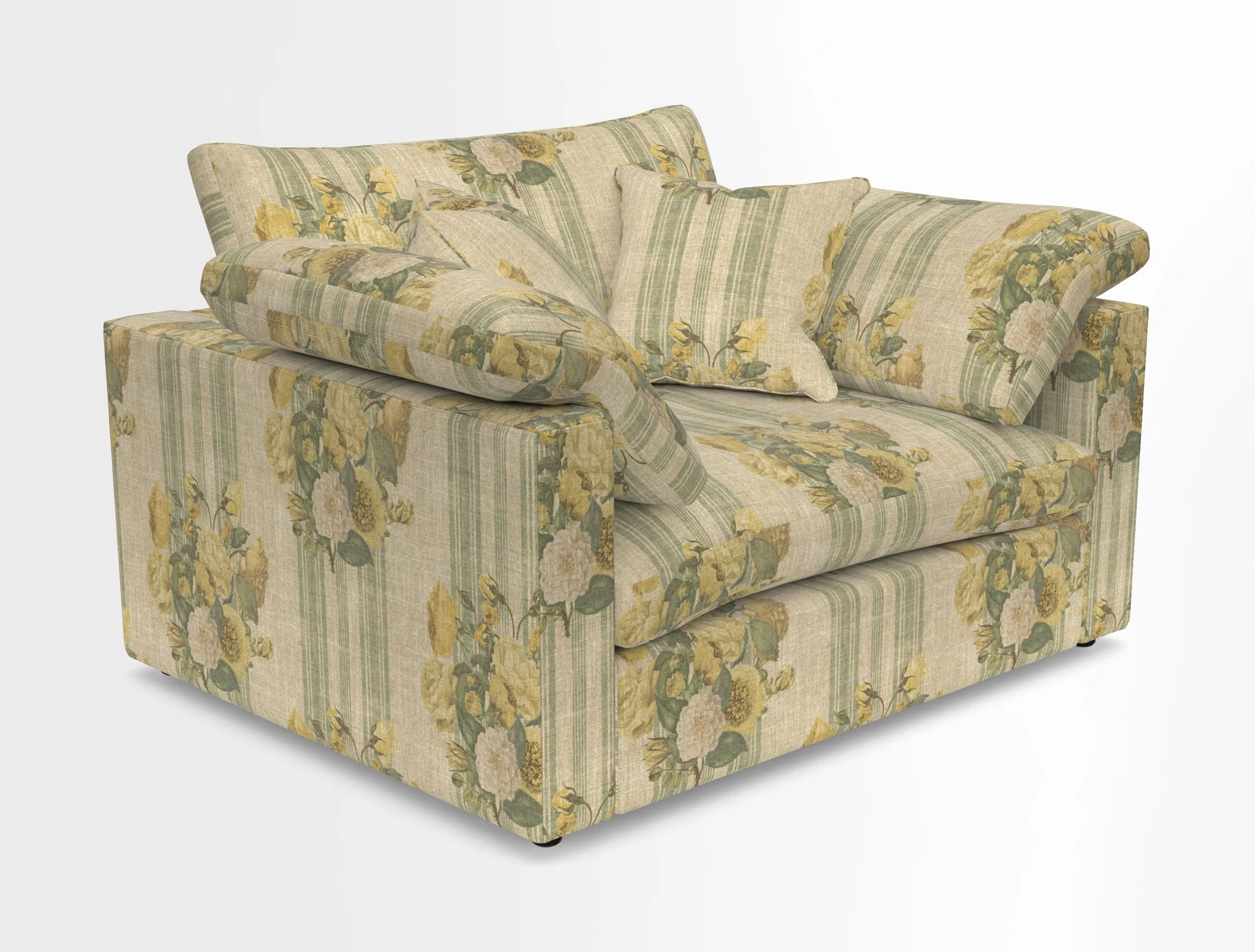 Big Softie Straight Arm Snuggler in Two Tone Plain Biscuit