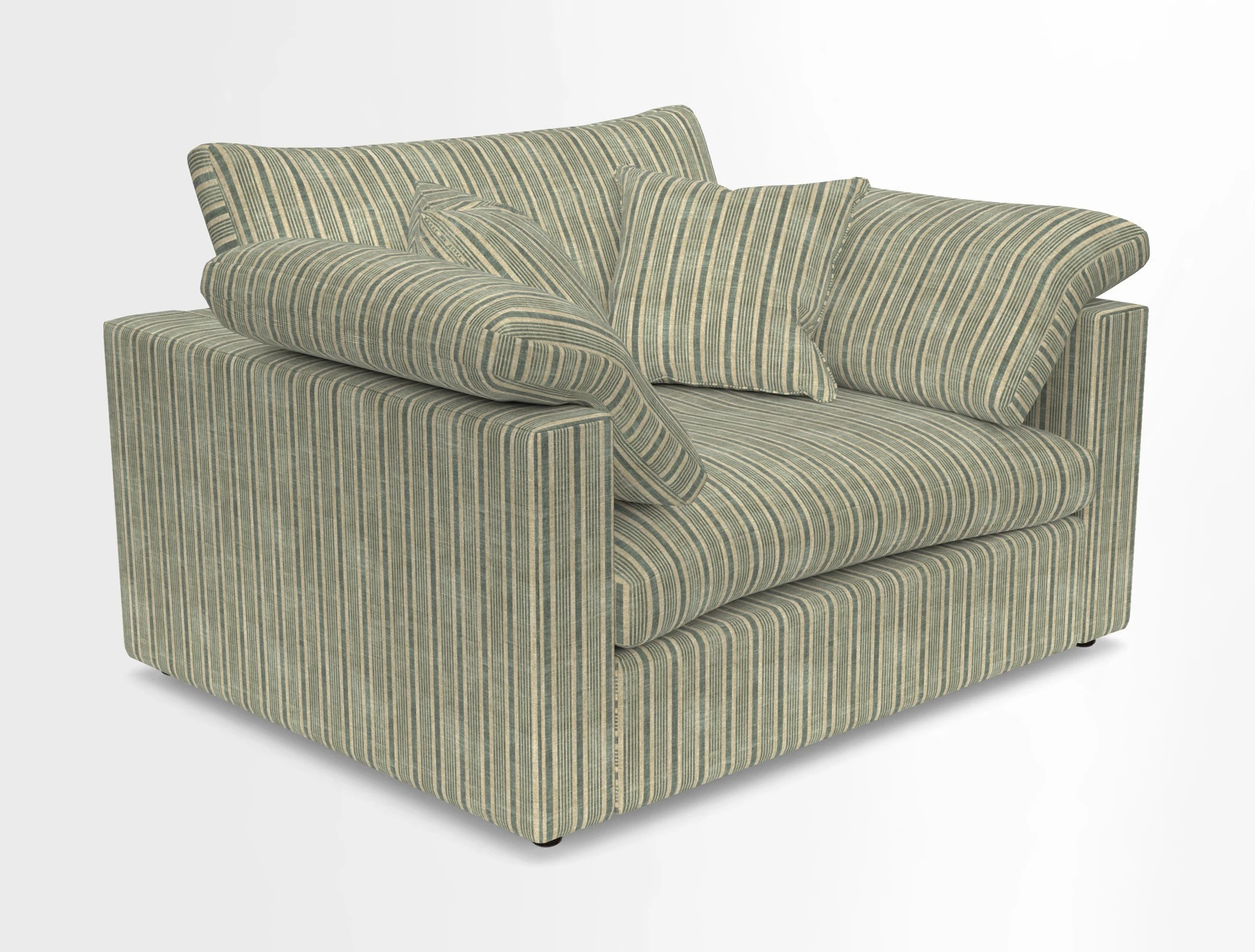 Big Softie Straight Arm Snuggler in Two Tone Plain Biscuit