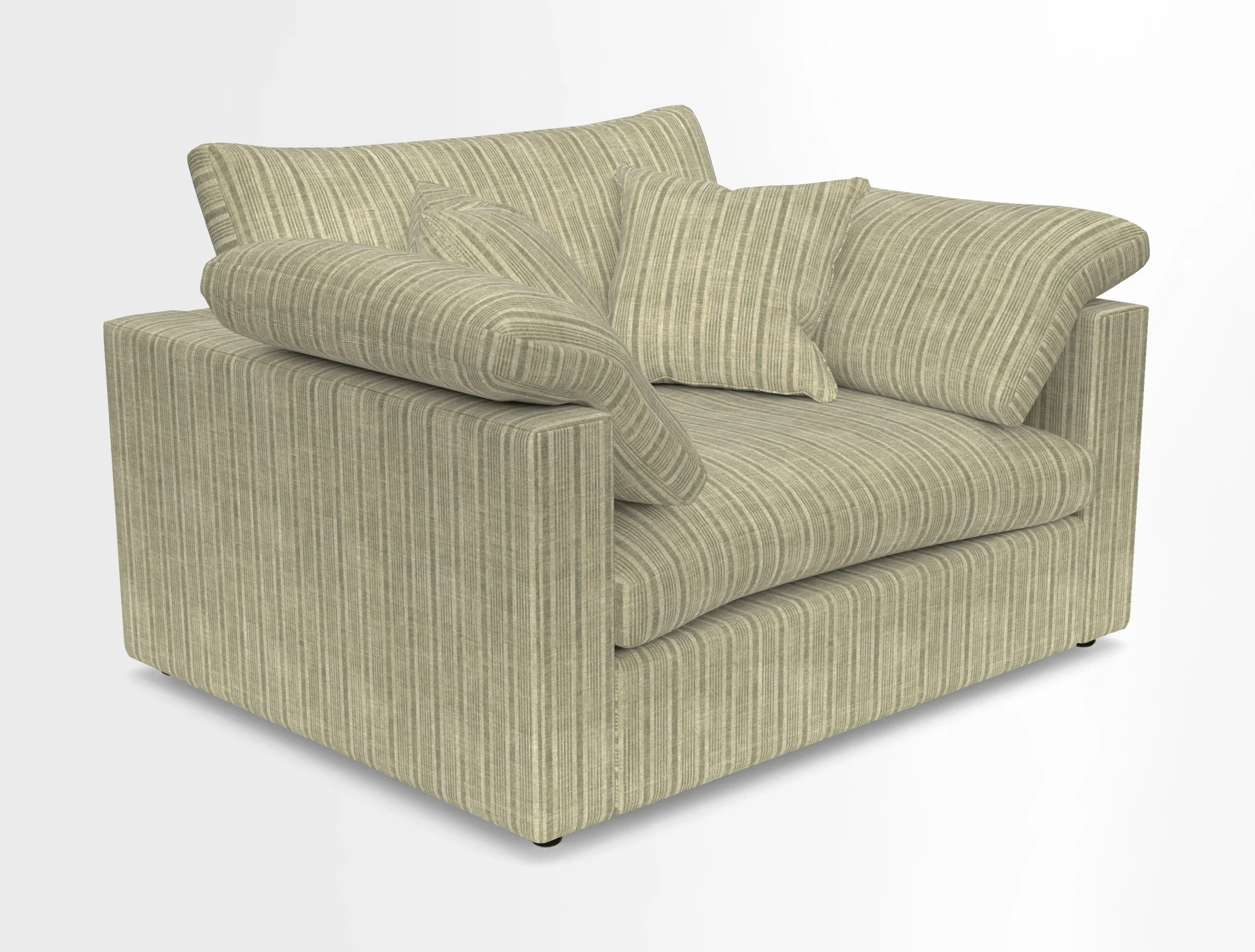 Big Softie Straight Arm Snuggler in Two Tone Plain Biscuit