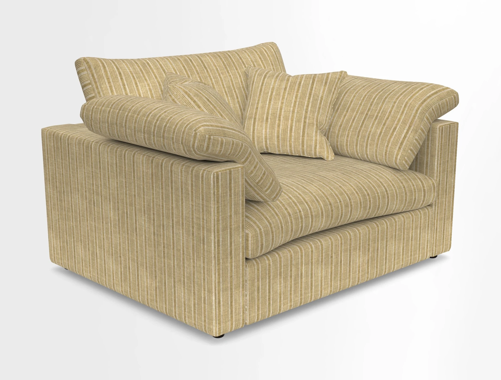 Big Softie Straight Arm Snuggler in Two Tone Plain Biscuit