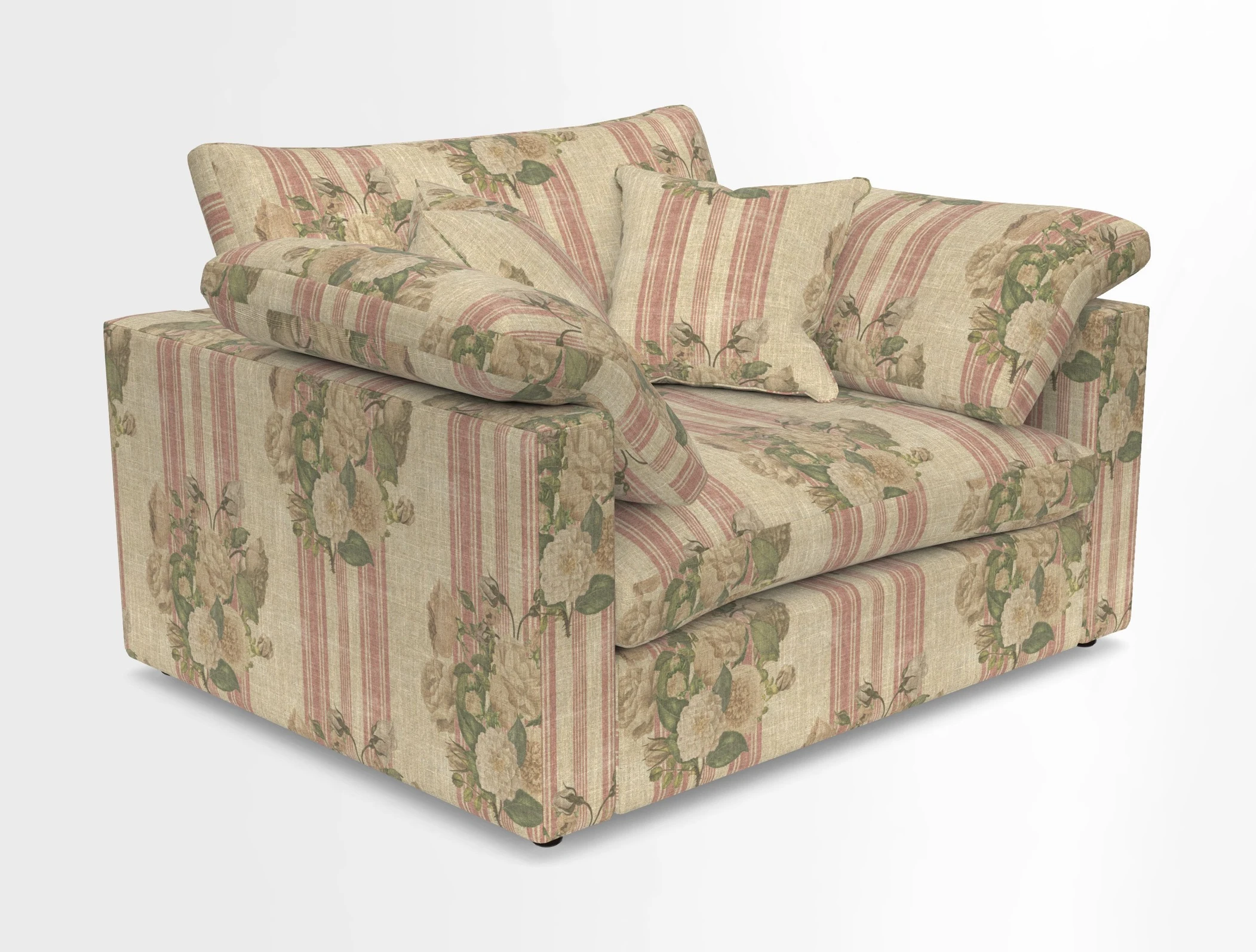 Big Softie Straight Arm Snuggler in Two Tone Plain Biscuit