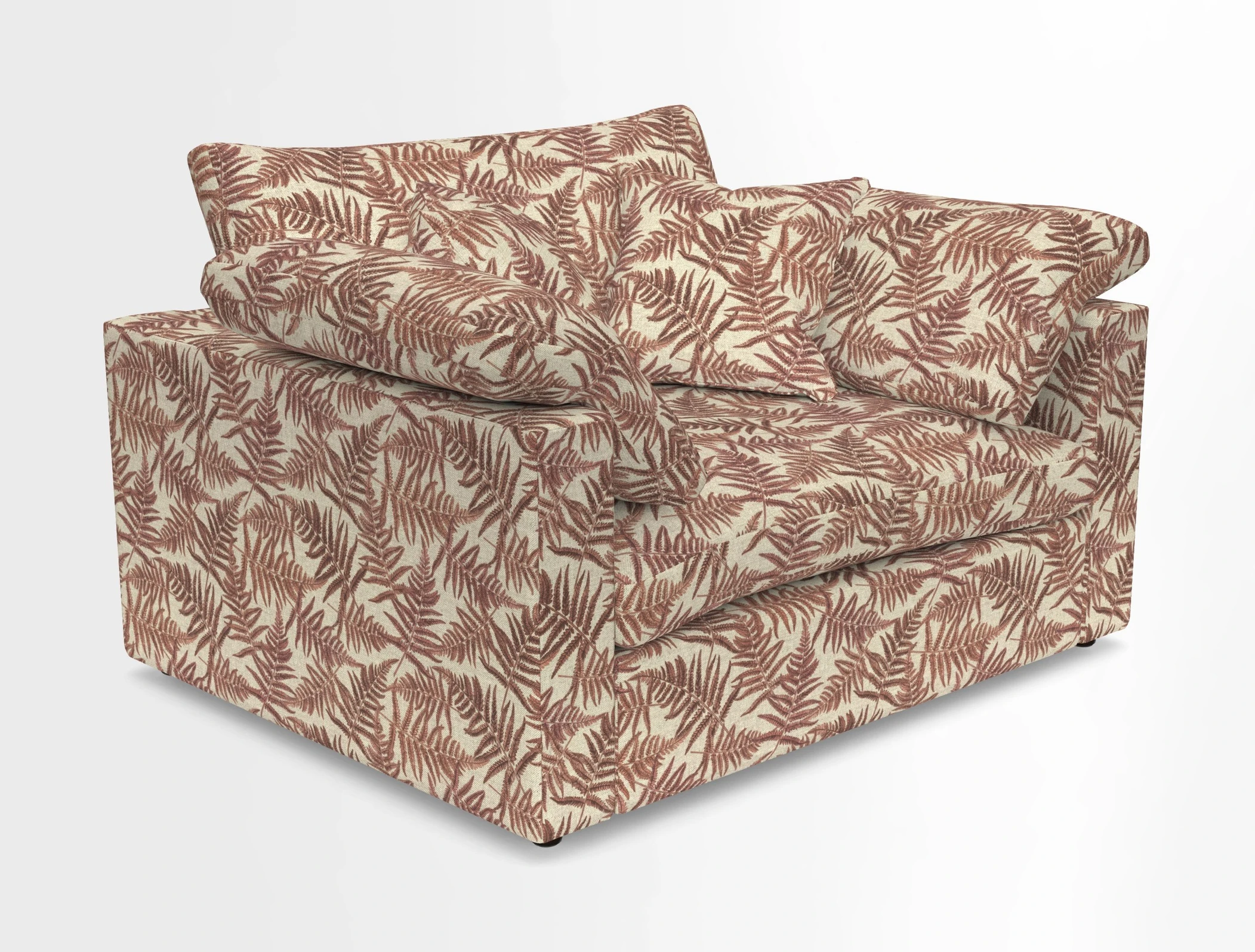 Big Softie Straight Arm Snuggler in Two Tone Plain Biscuit