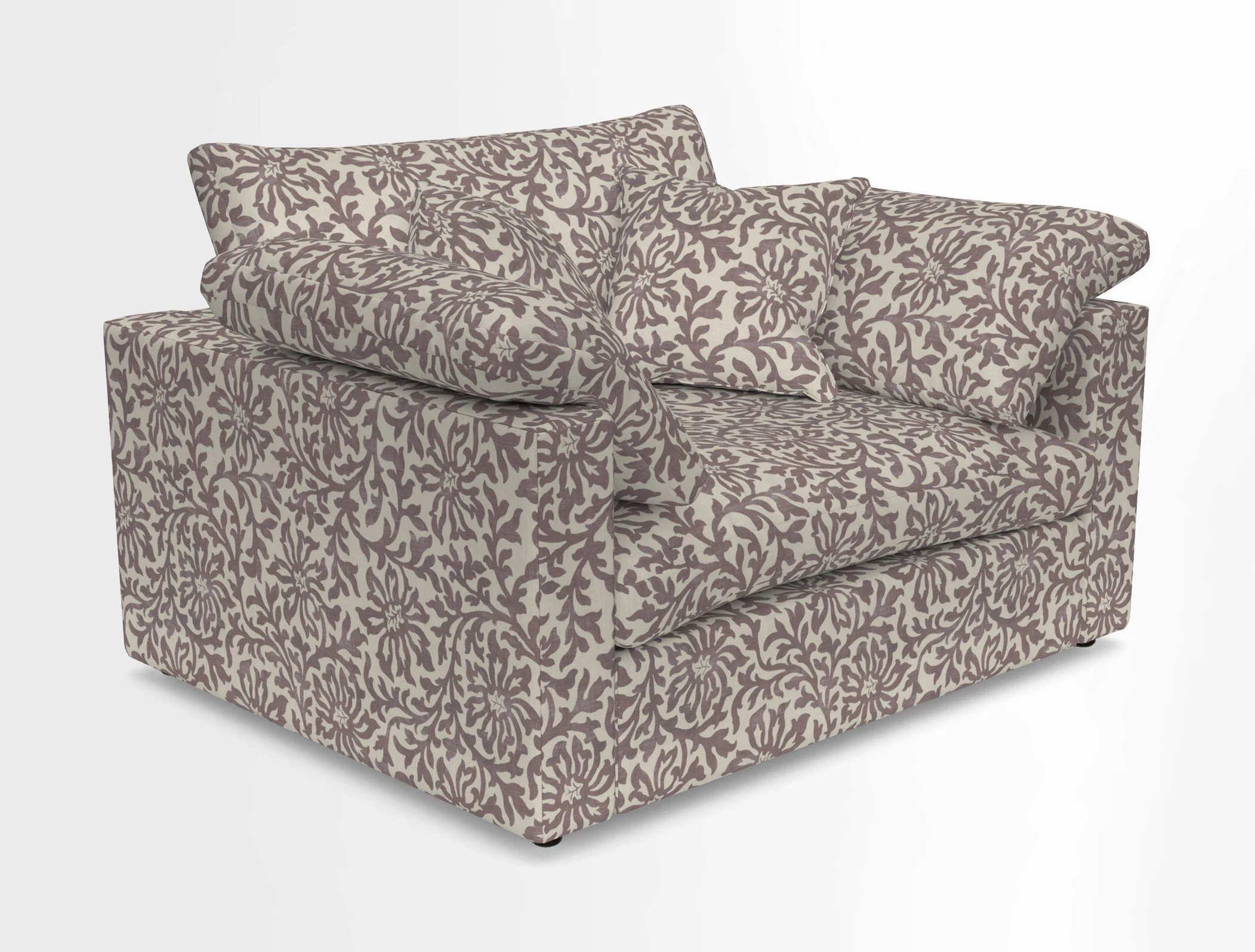 Big Softie Straight Arm Snuggler in Two Tone Plain Biscuit