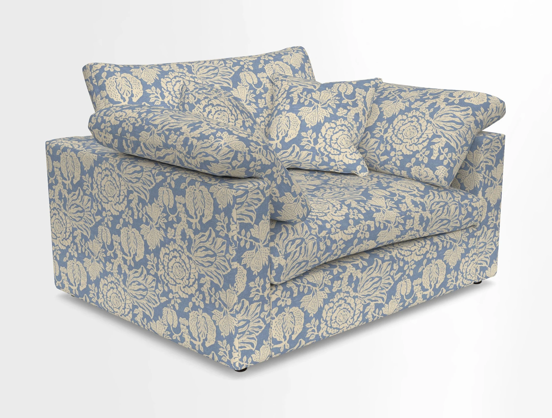Big Softie Straight Arm Snuggler in Two Tone Plain Biscuit