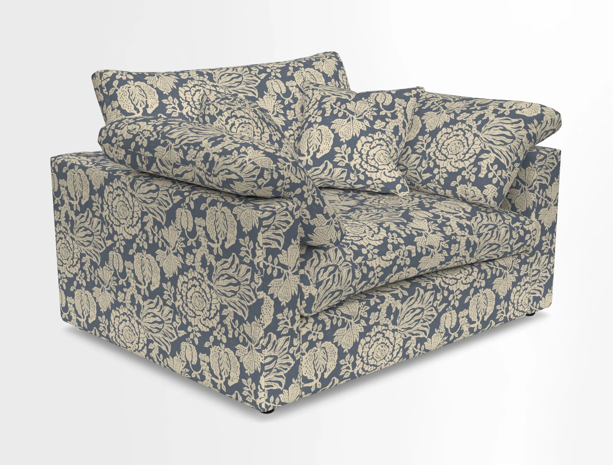 Big Softie Straight Arm Snuggler in Two Tone Plain Biscuit