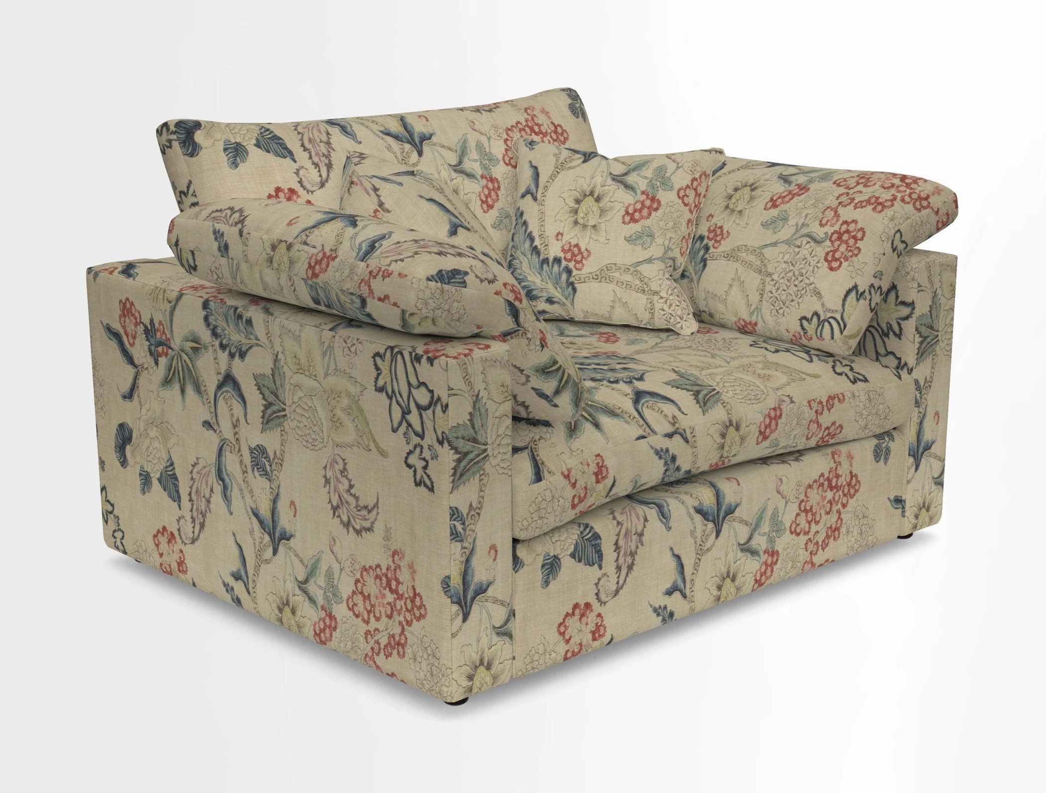 Big Softie Straight Arm Snuggler in Two Tone Plain Biscuit