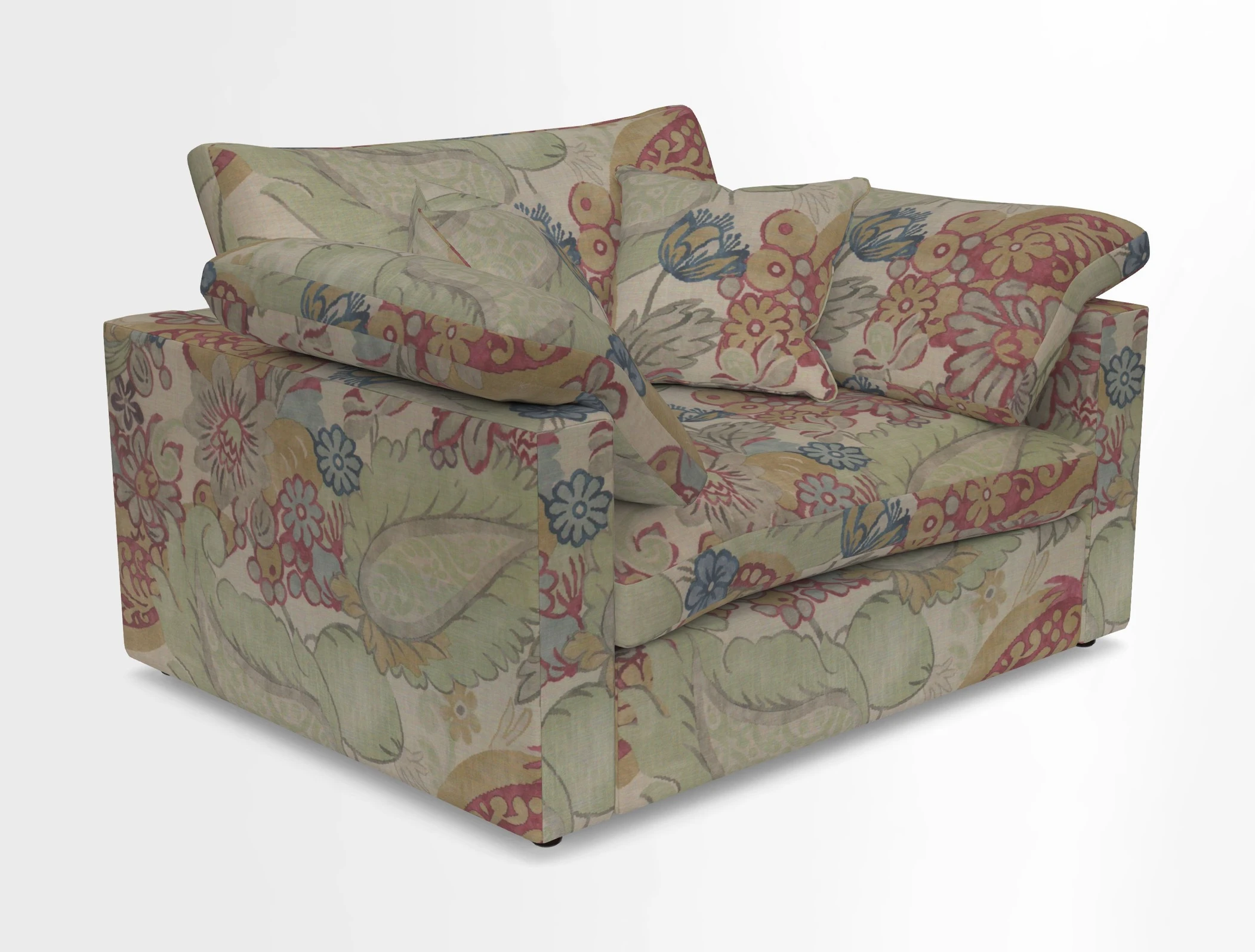 Big Softie Straight Arm Snuggler in Two Tone Plain Biscuit