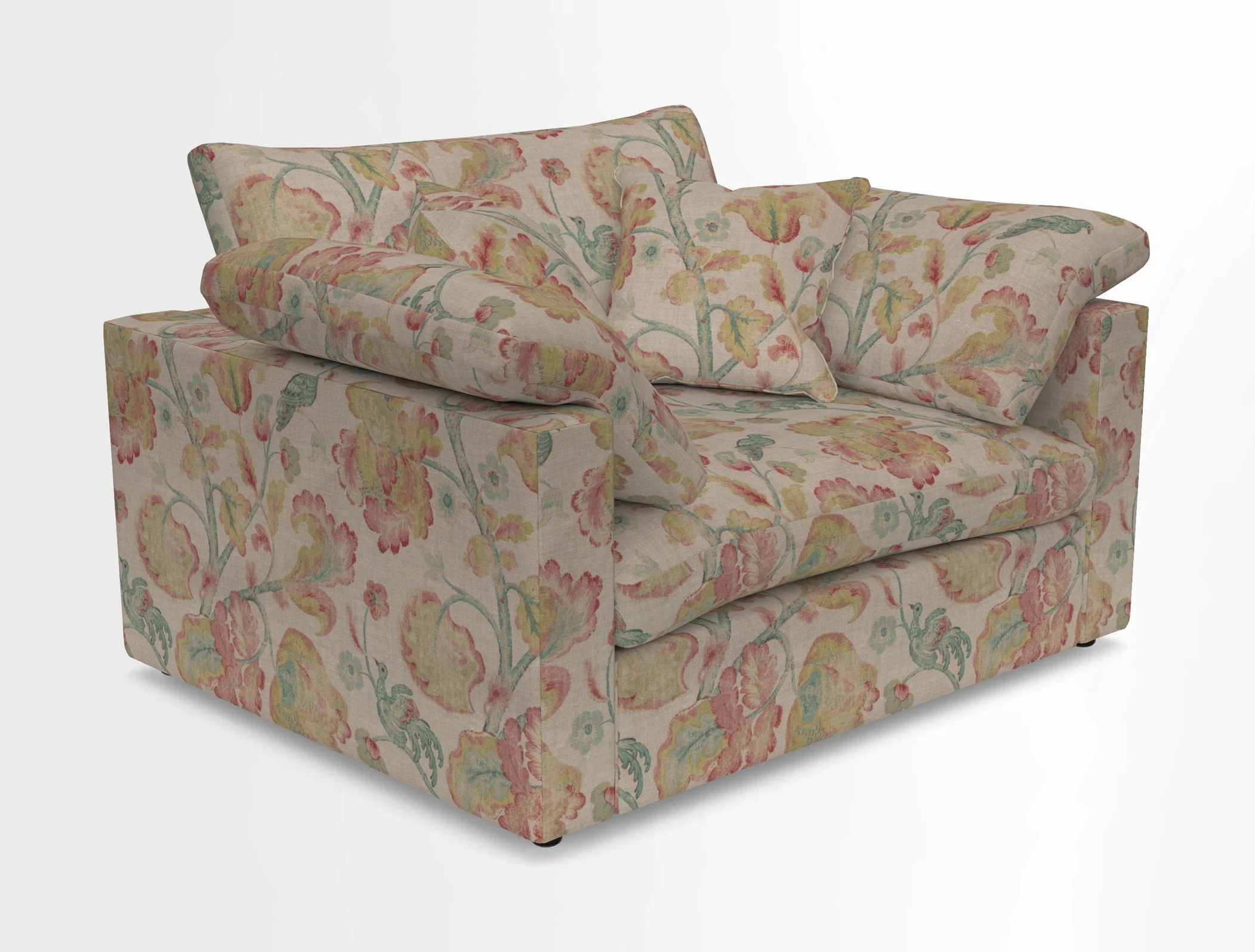 Big Softie Straight Arm Snuggler in Two Tone Plain Biscuit