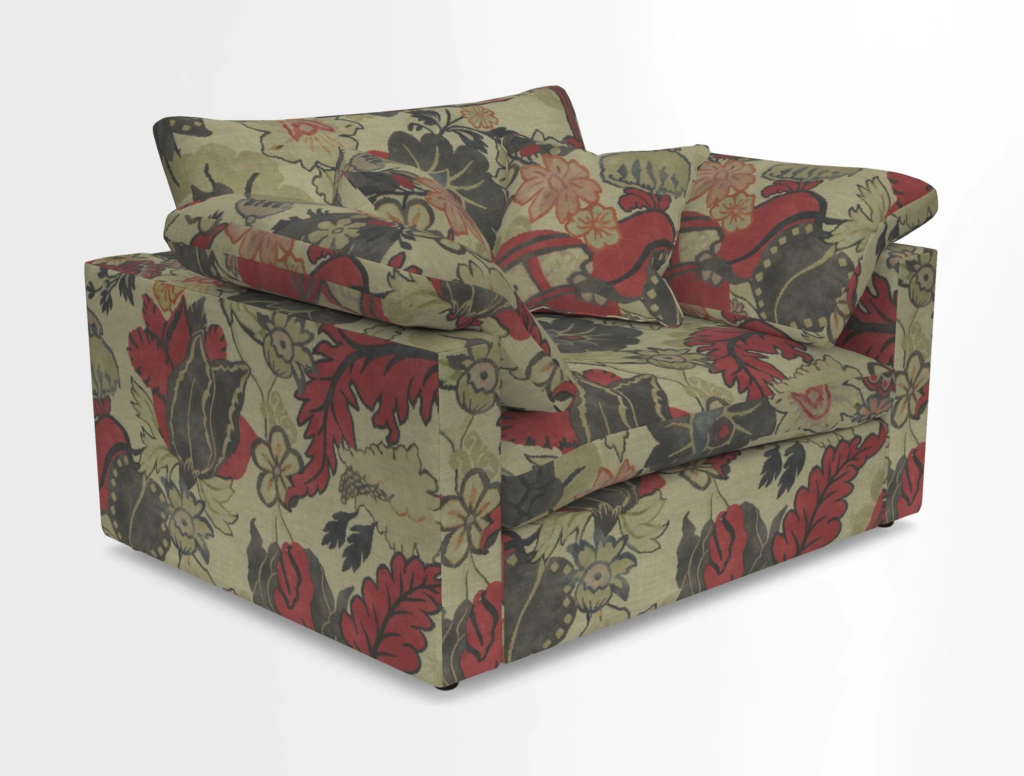 Big Softie Straight Arm Snuggler in Two Tone Plain Biscuit