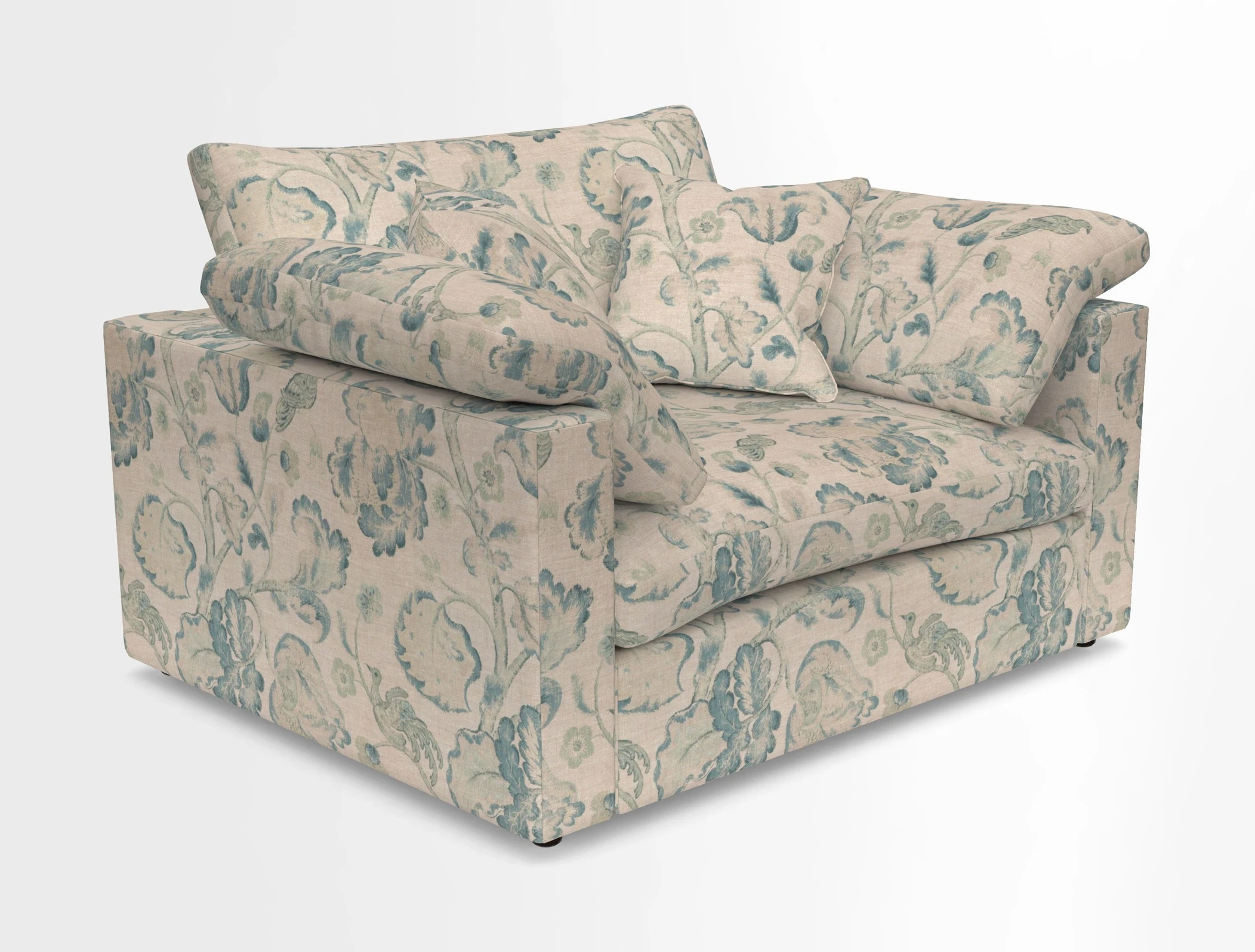Big Softie Straight Arm Snuggler in Two Tone Plain Biscuit