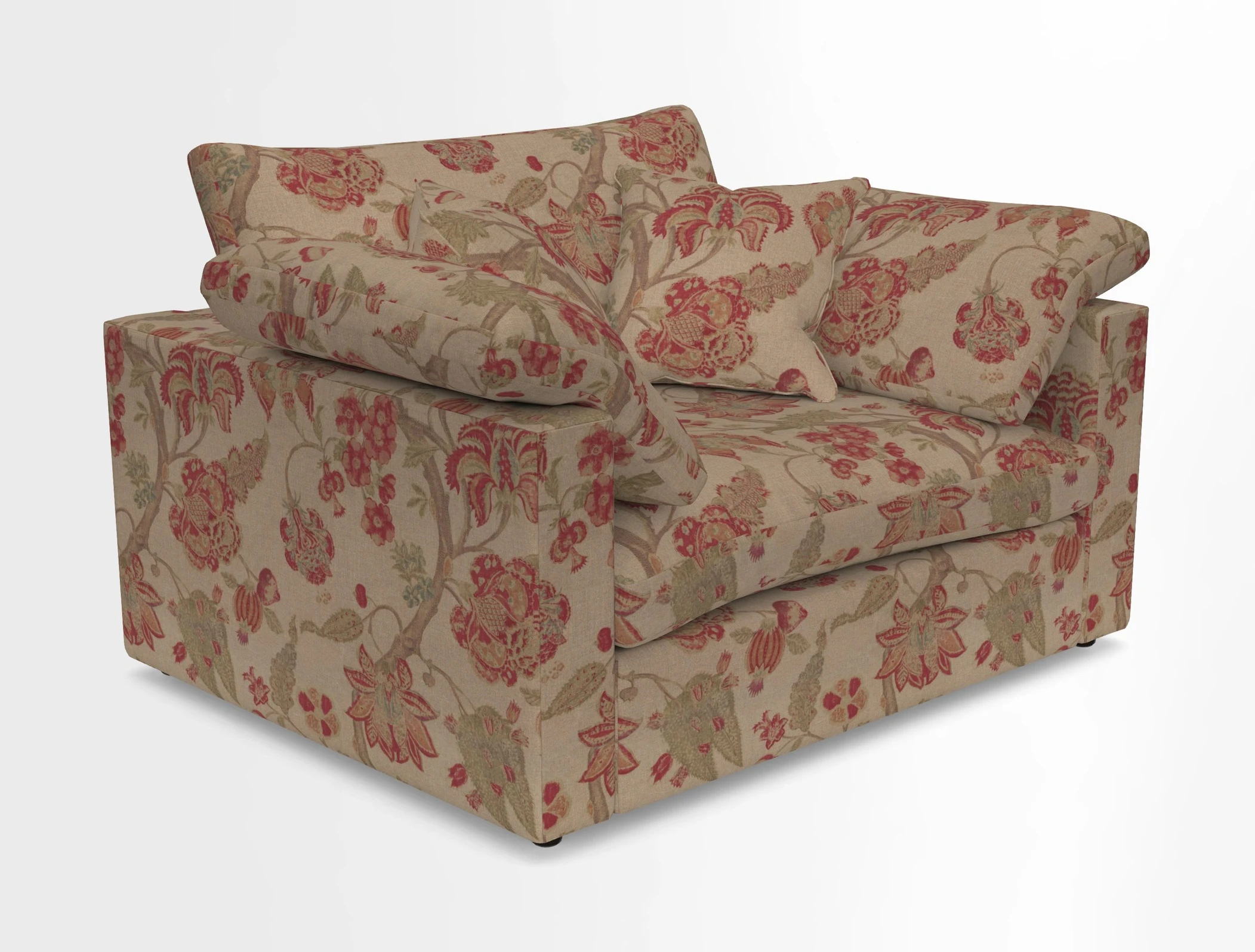 Big Softie Straight Arm Snuggler in Two Tone Plain Biscuit