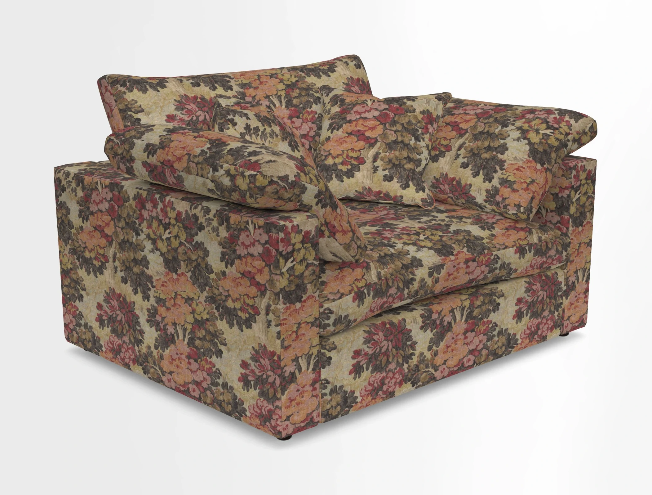 Big Softie Straight Arm Snuggler in Two Tone Plain Biscuit
