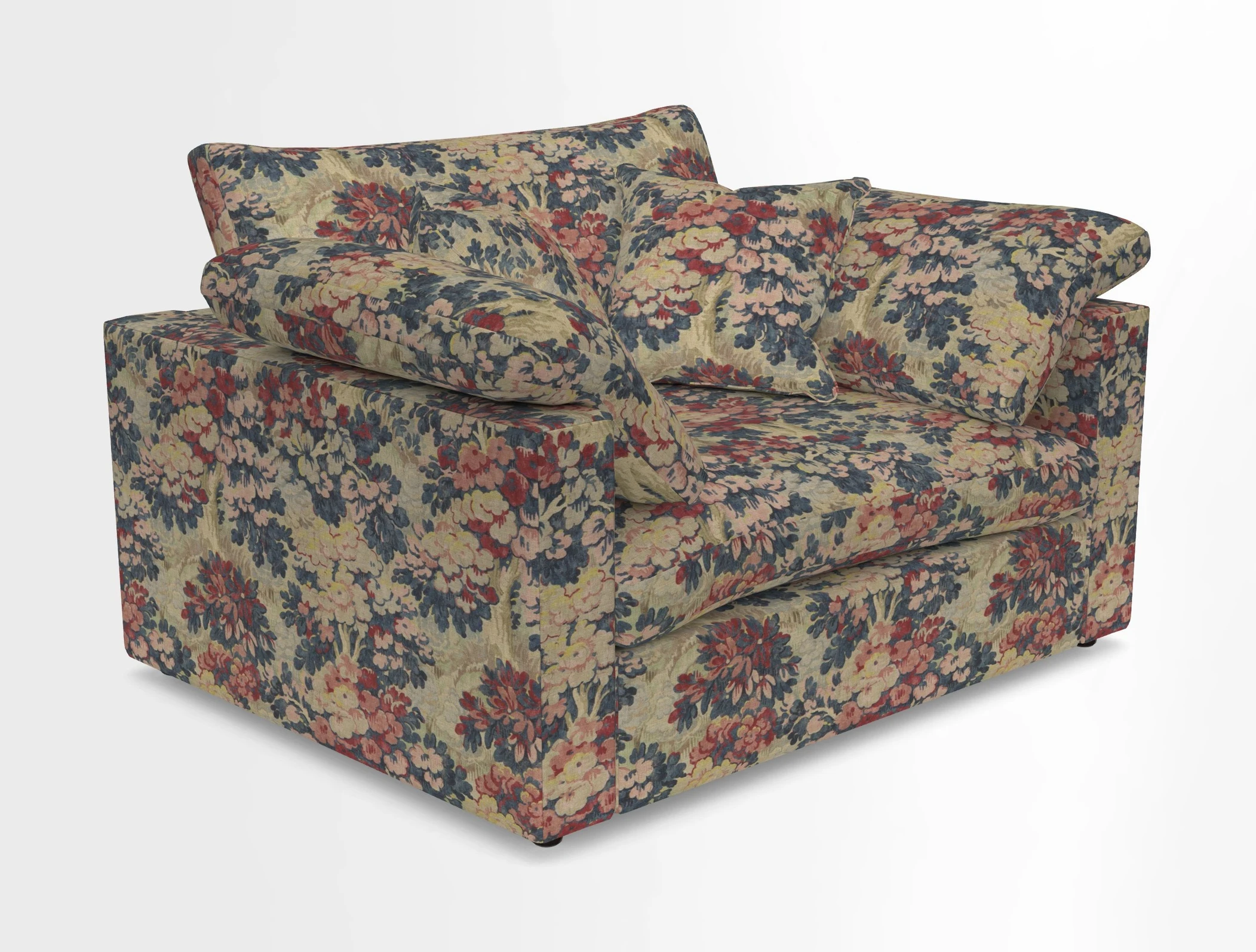 Big Softie Straight Arm Snuggler in Two Tone Plain Biscuit