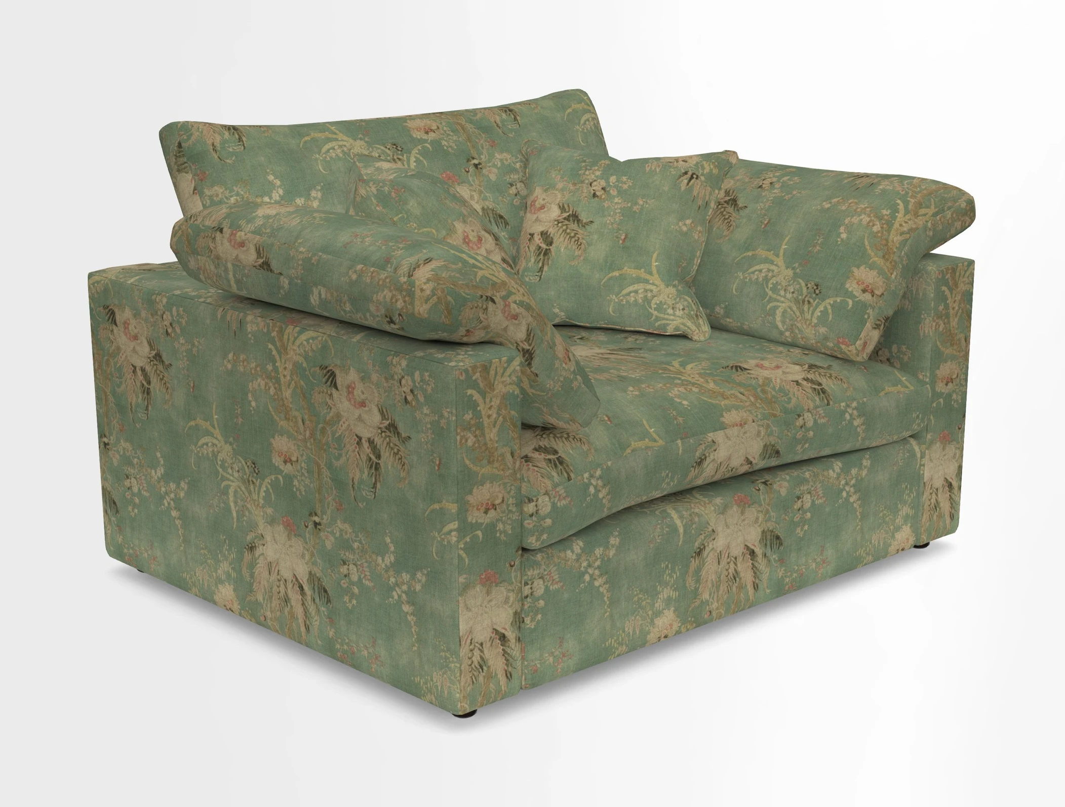 Big Softie Straight Arm Snuggler in Two Tone Plain Biscuit
