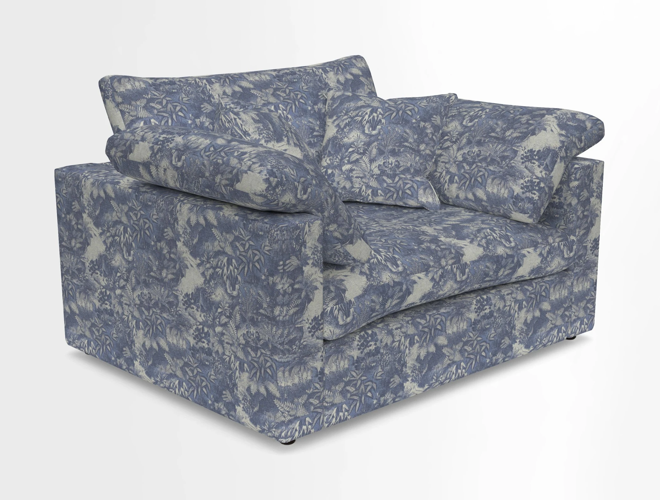 Big Softie Straight Arm Snuggler in Two Tone Plain Biscuit