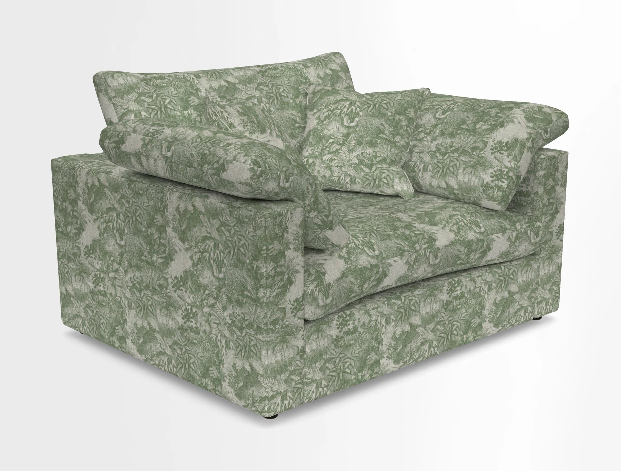 Big Softie Straight Arm Snuggler in Two Tone Plain Biscuit