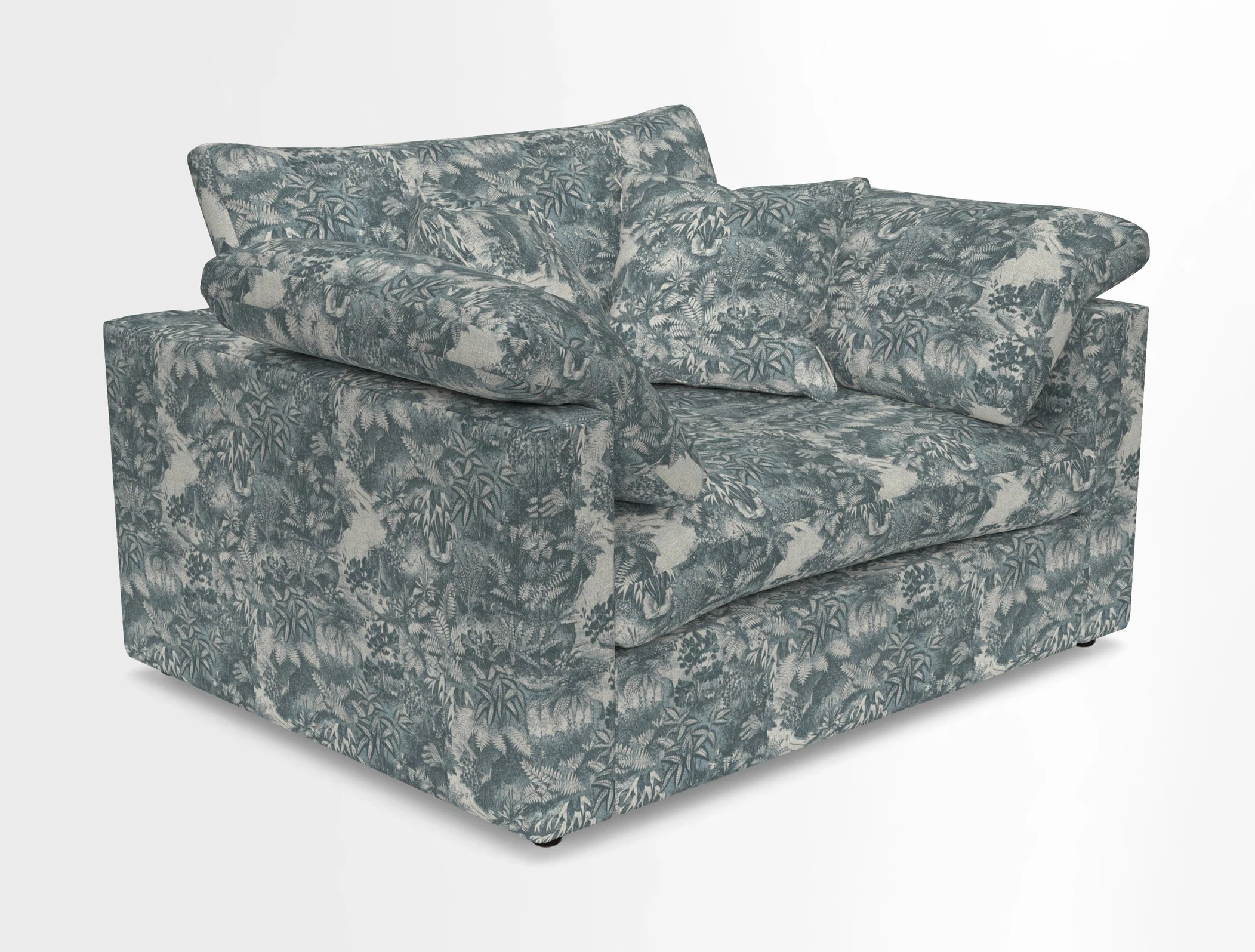 Big Softie Straight Arm Snuggler in Two Tone Plain Biscuit
