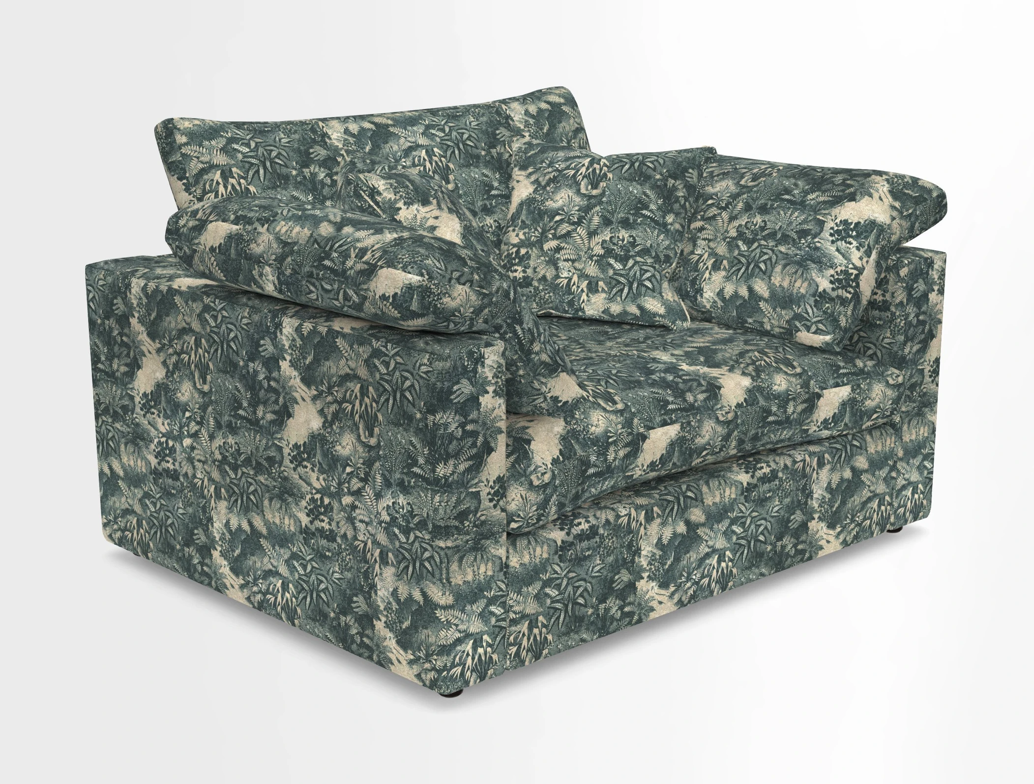 Big Softie Straight Arm Snuggler in Two Tone Plain Biscuit