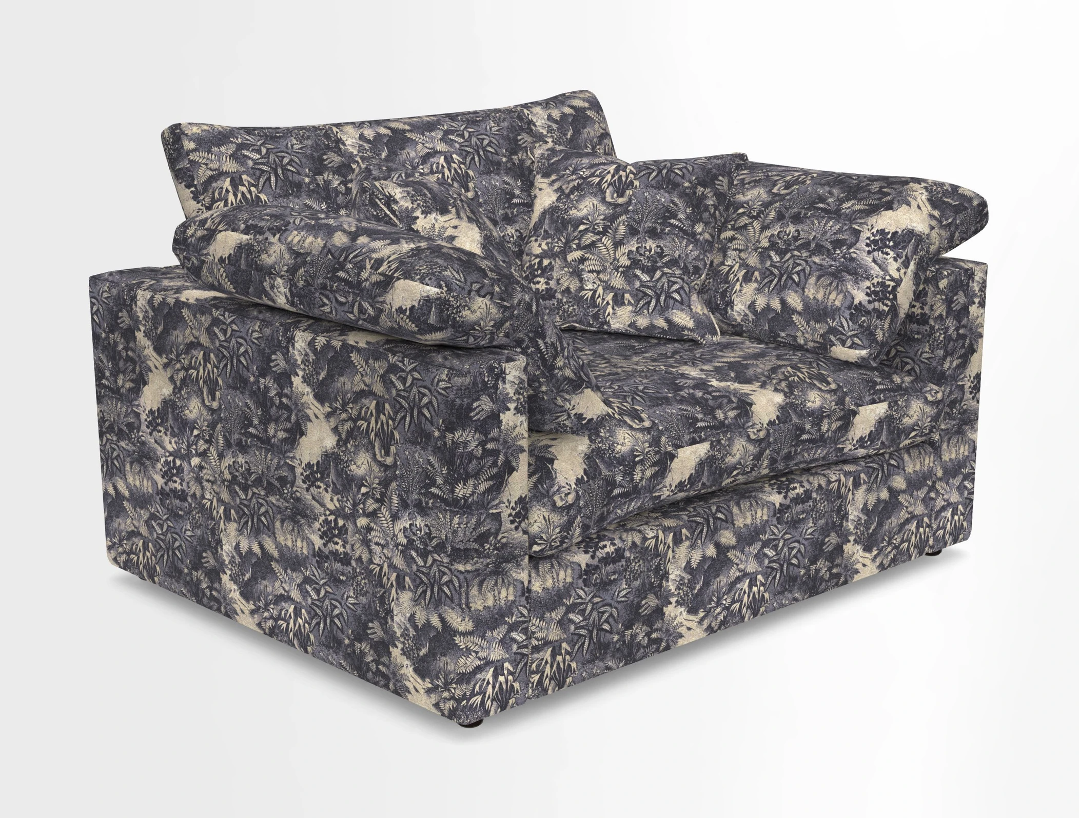 Big Softie Straight Arm Snuggler in Two Tone Plain Biscuit