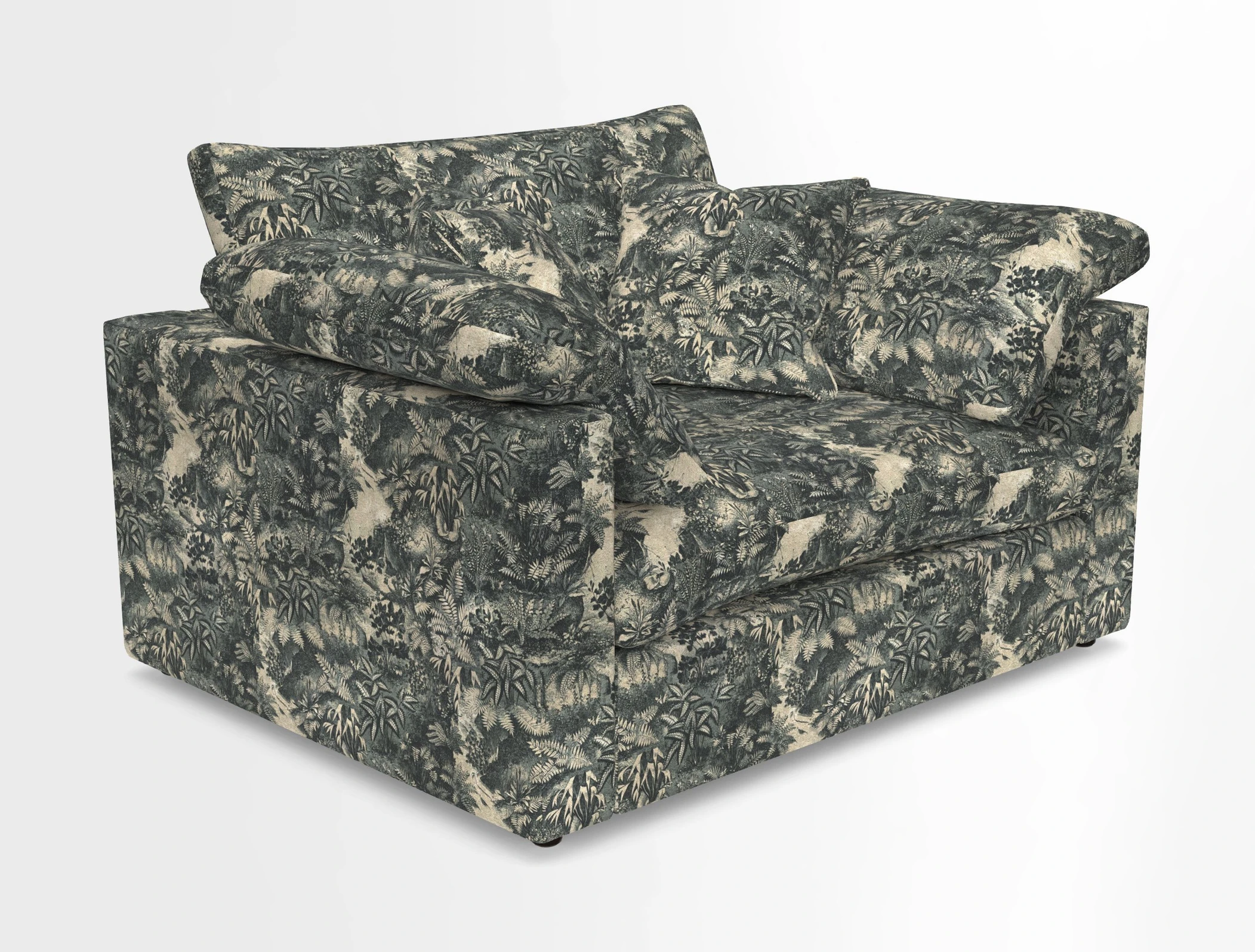 Big Softie Straight Arm Snuggler in Two Tone Plain Biscuit