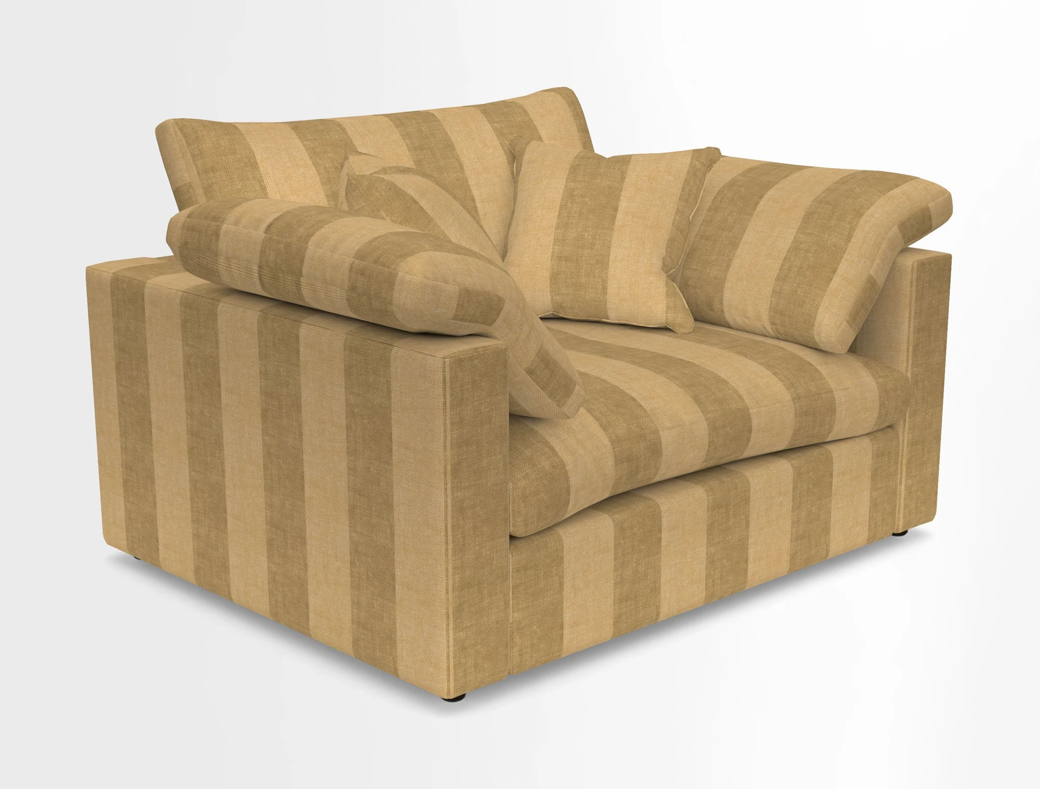 Big Softie Straight Arm Snuggler in Two Tone Plain Biscuit